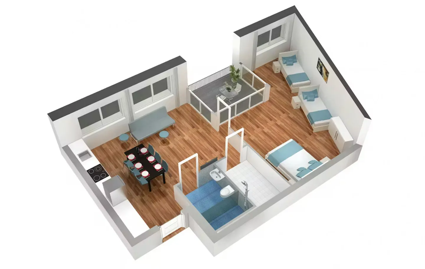 Wohnung mieten - Foto 5 von 10