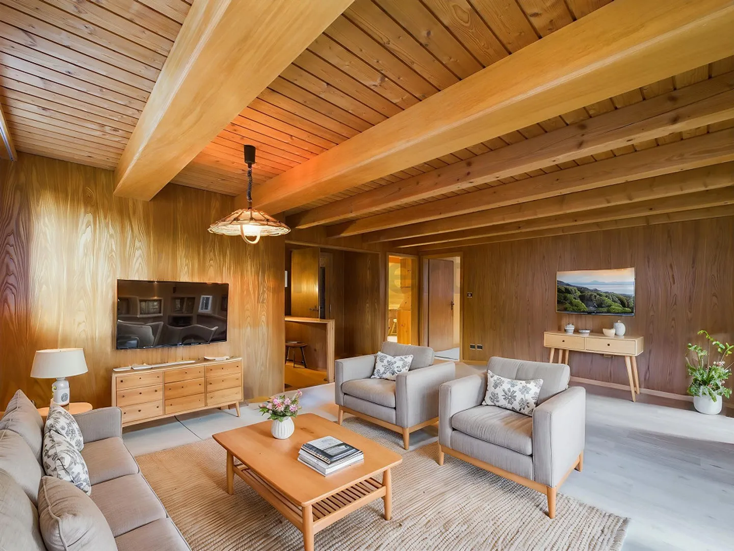 Charming 4.5-room apartment with ideal location in the center in Steg - Photo 1 of 14