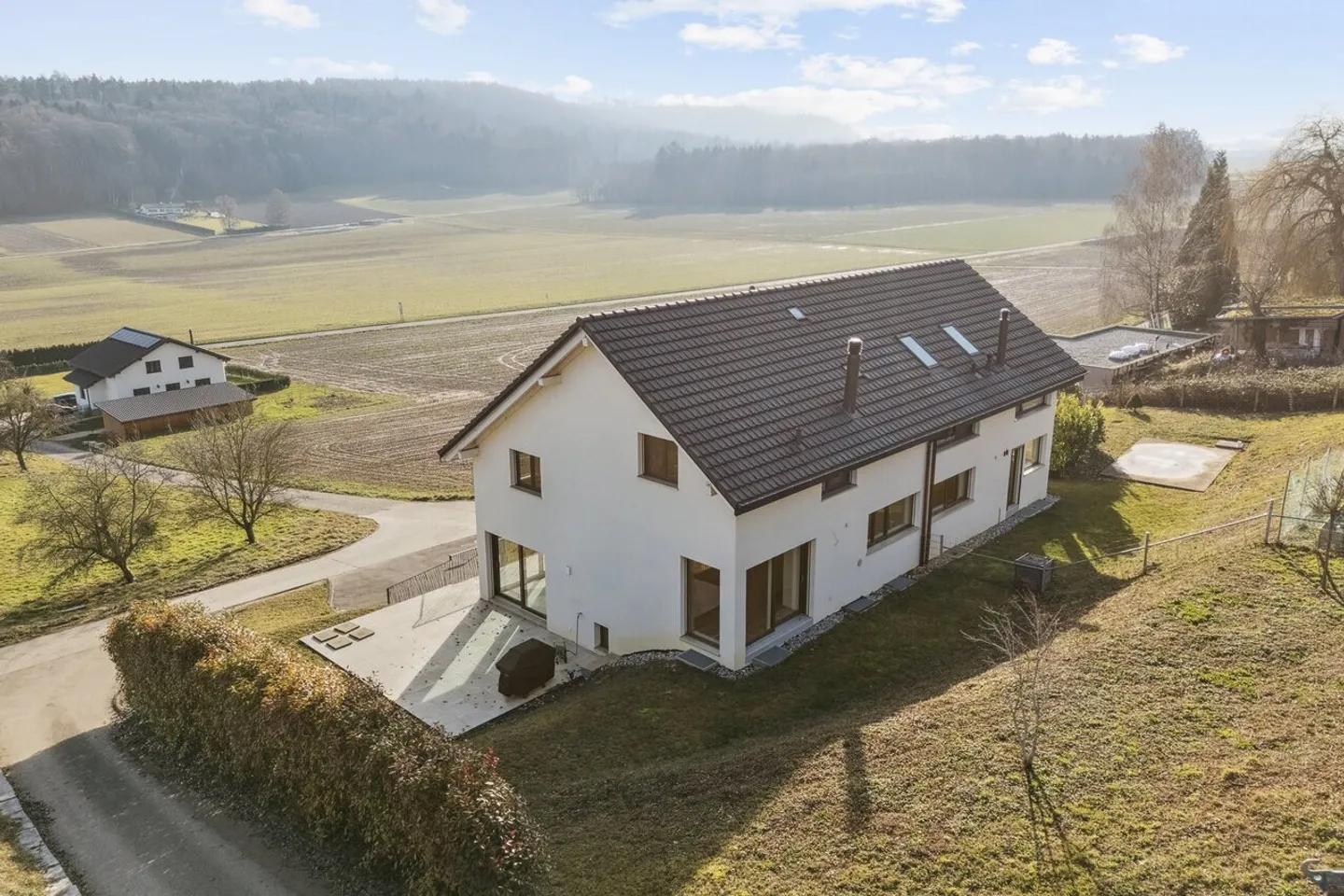 Superbe maison jumelée de 5.5 pcs à vendre à Cudrefin/Champmartin  - Foto 3 di 20