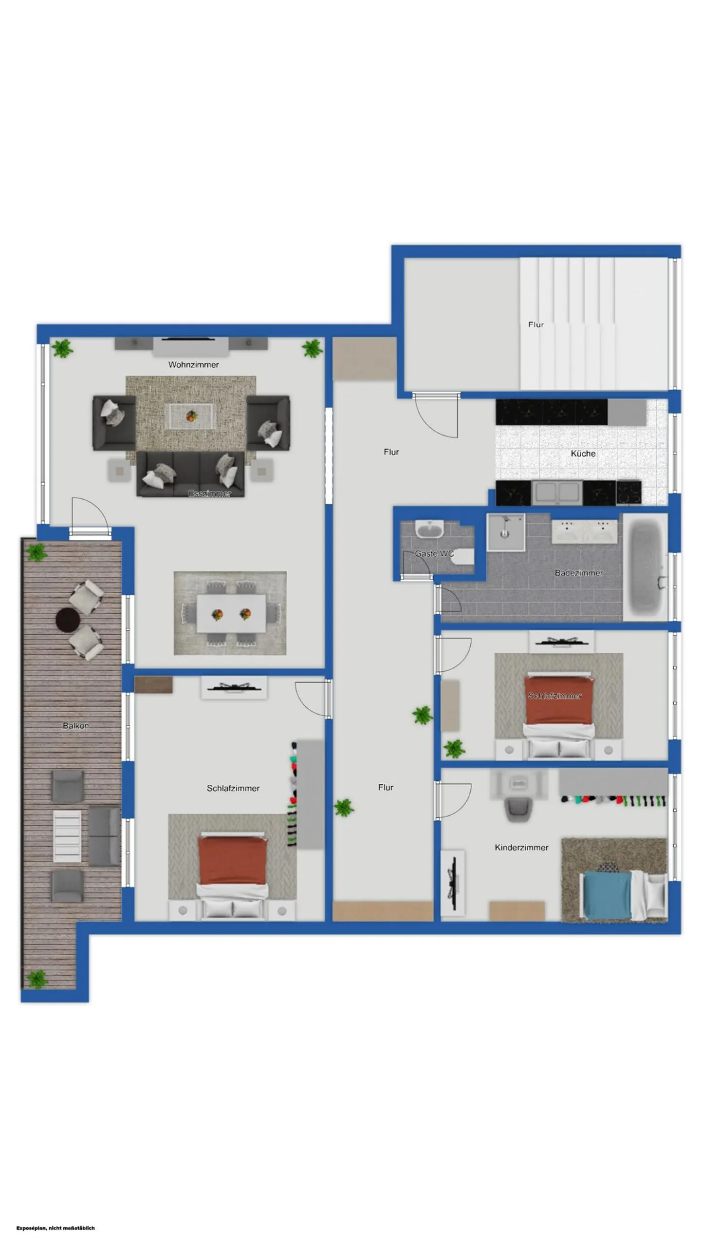 Appartamento 4½ locali completamente ristrutturato con grande balcone - Foto 21 di 21