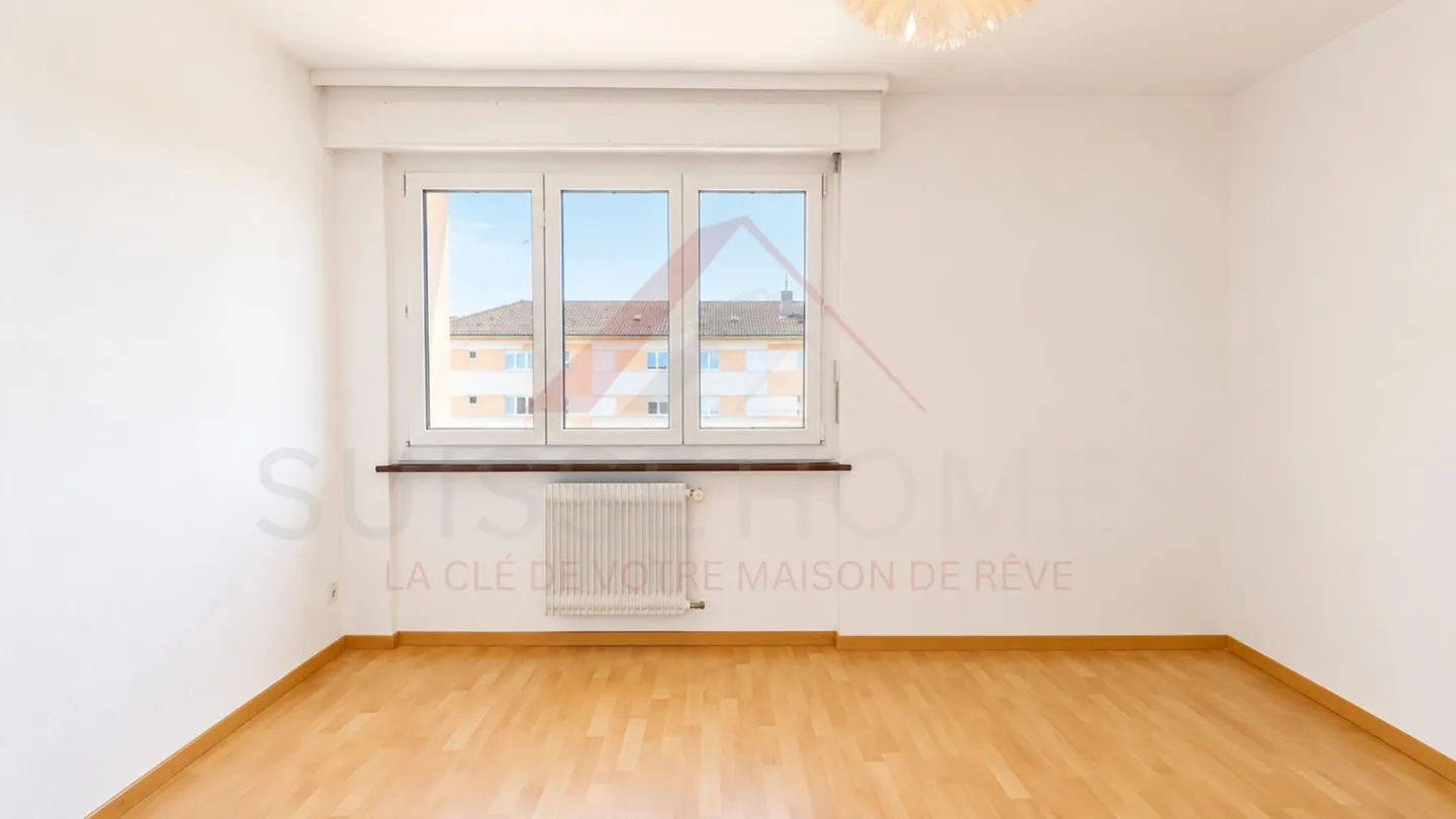 Marly - Appartamento ristrutturato di 3,5 locali con balcone soleggiato e vista verde - Foto 14 di 27