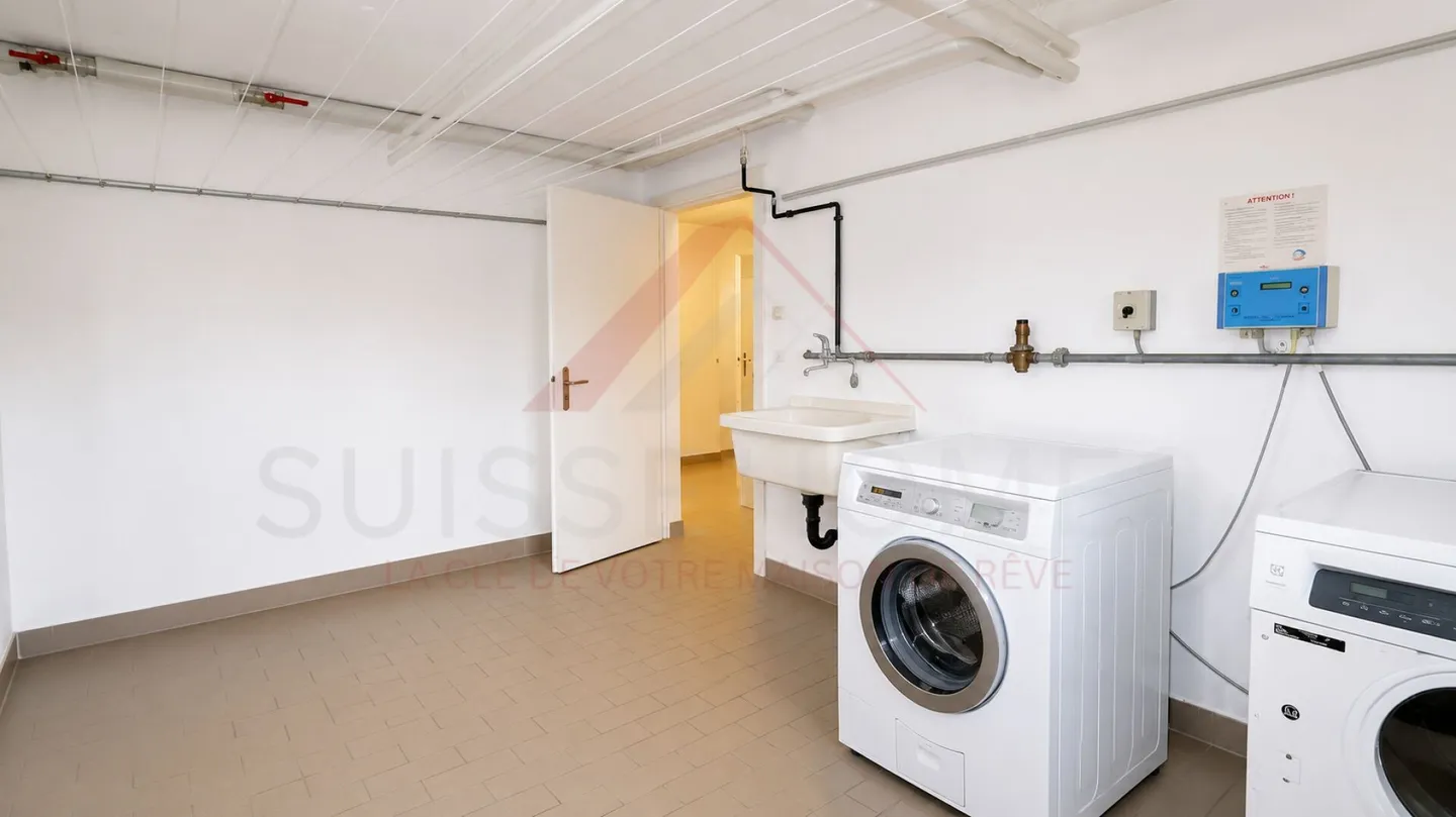 Marly - Appartamento ristrutturato di 3,5 locali con balcone soleggiato e vista verde - Foto 20 di 27