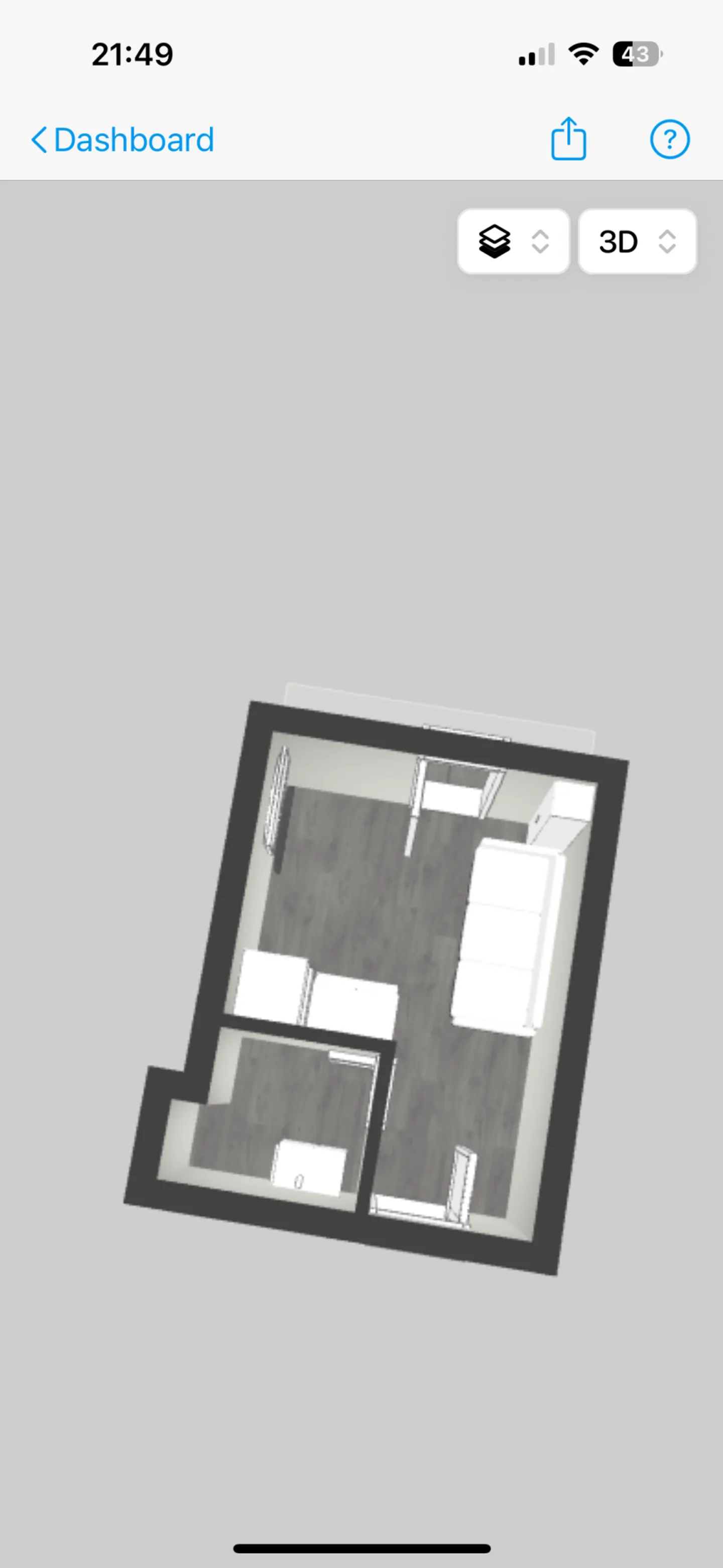 Studio moderne à louer - Photo 4 sur 5