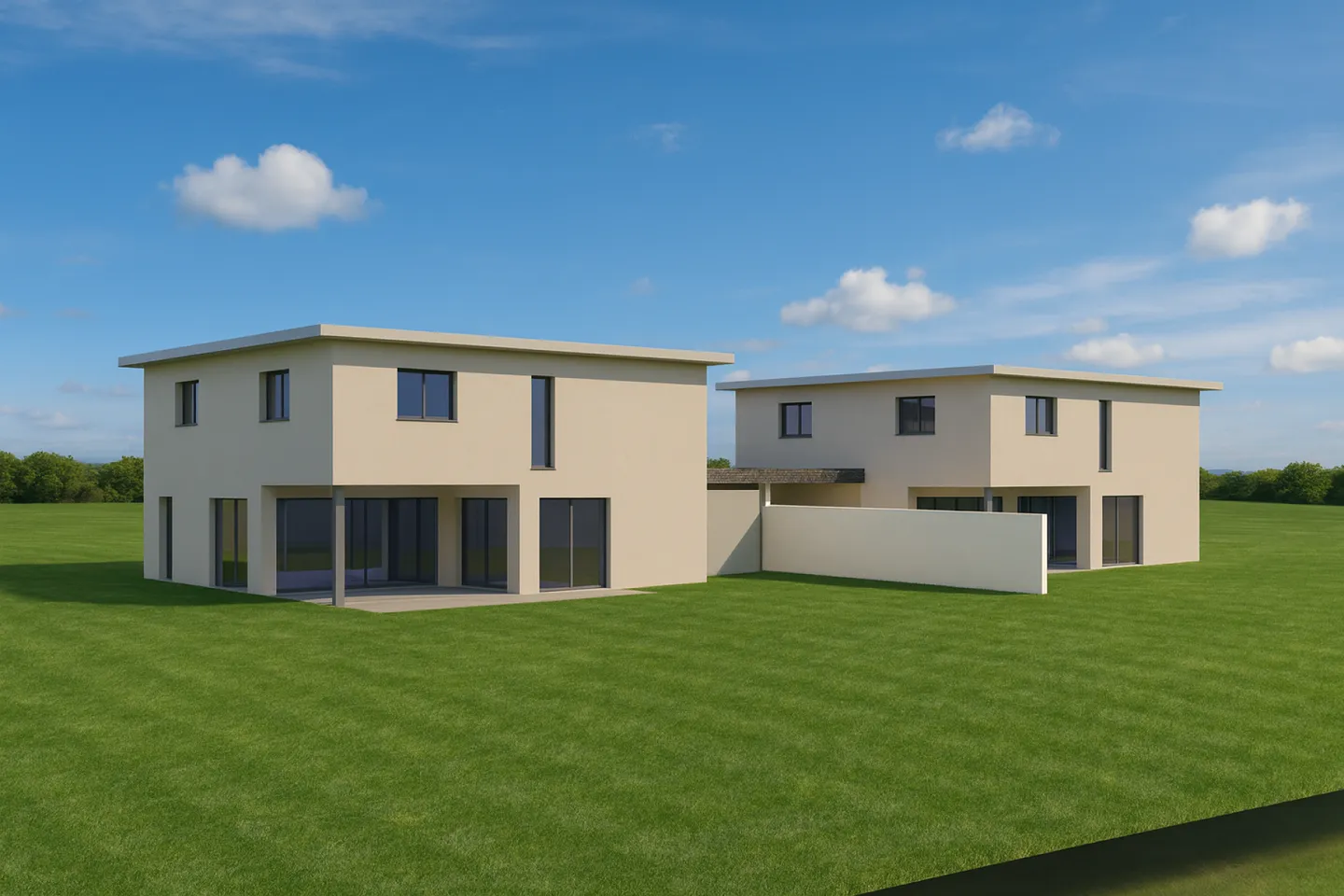 Neubau 6.5 Zimmer Einfamilienhaus an kinderfreundlichen Lage - Foto 1 von 4