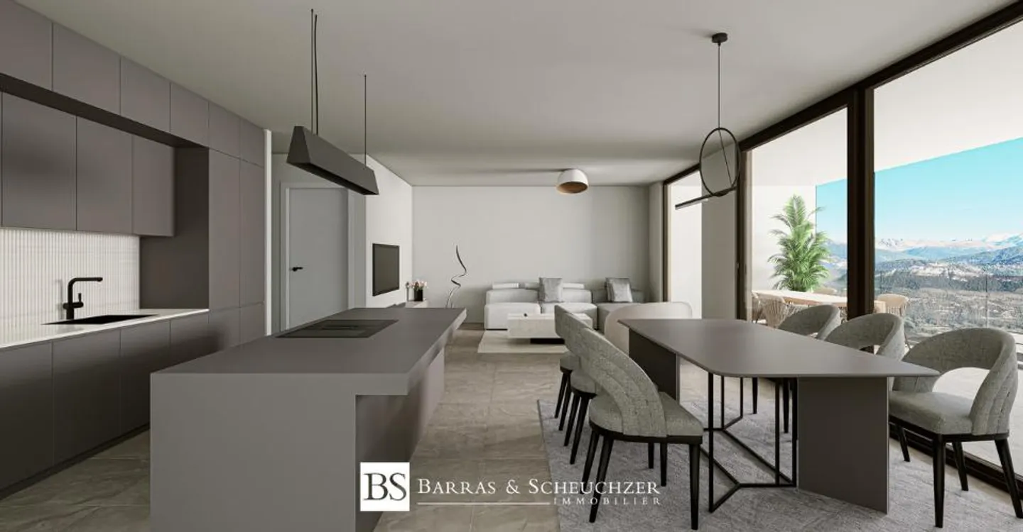Appartement contemporain 5.5 pièces - Photo 1 sur 8