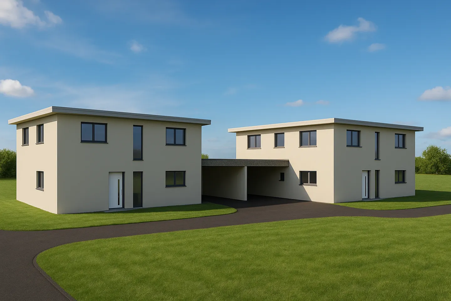 Neubau 6.5 Zimmer Einfamilienhaus an kinderfreundlichen Lage - Foto 2 von 4