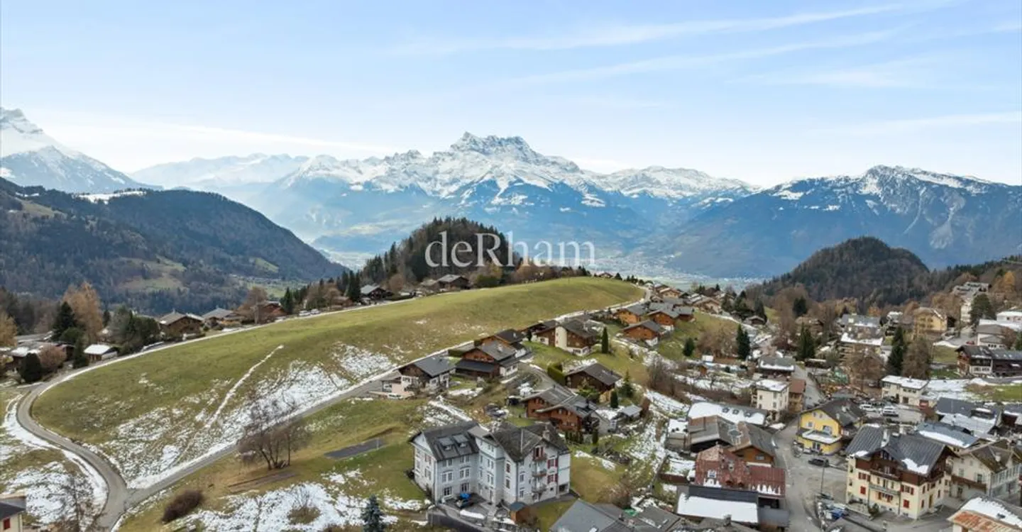 Chalet à Leysin avec Potentiel - Photo 2 sur 12