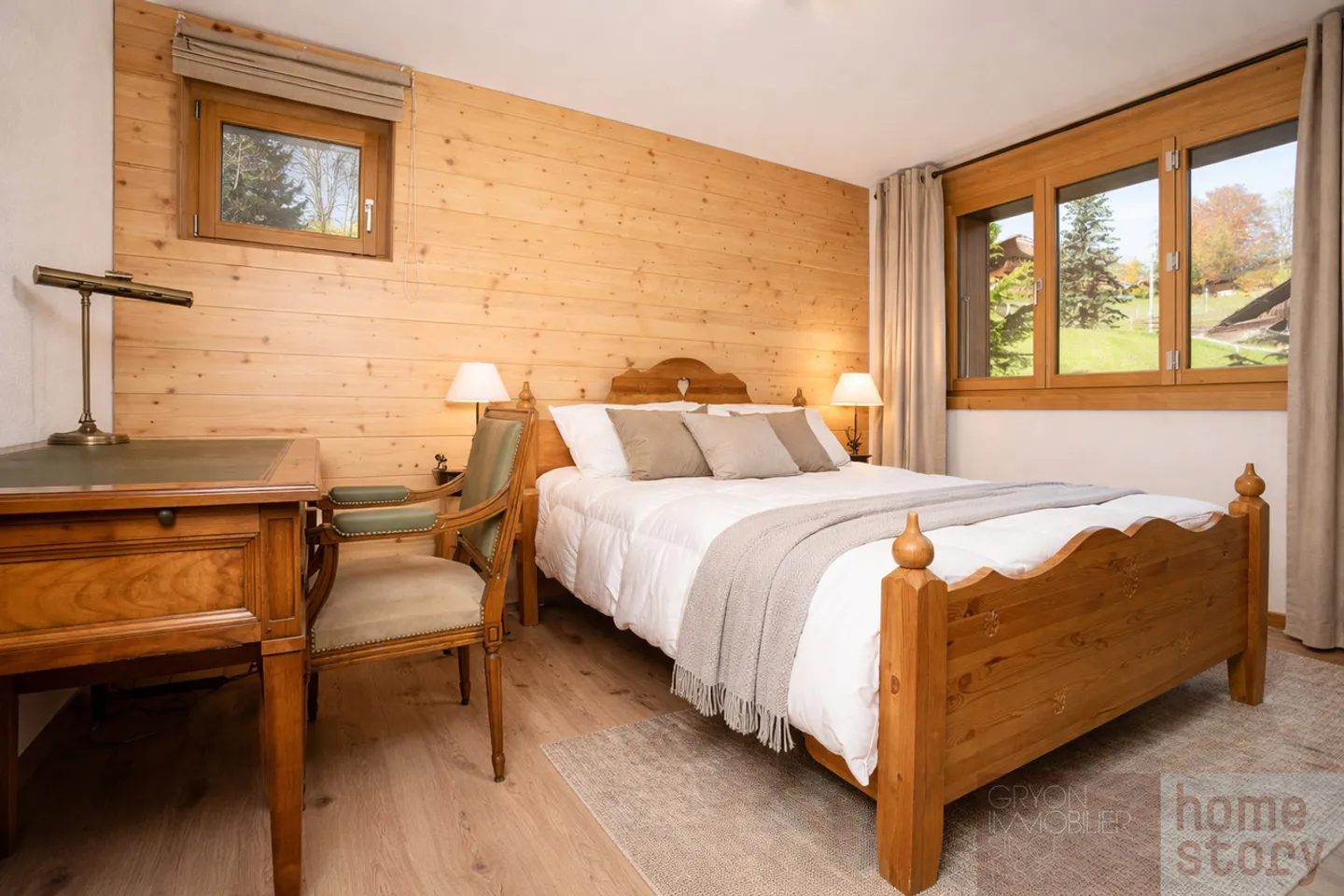 Cozy 3.5-room Minergie apartment with mountain view in Gryon - Photo 8 of 16