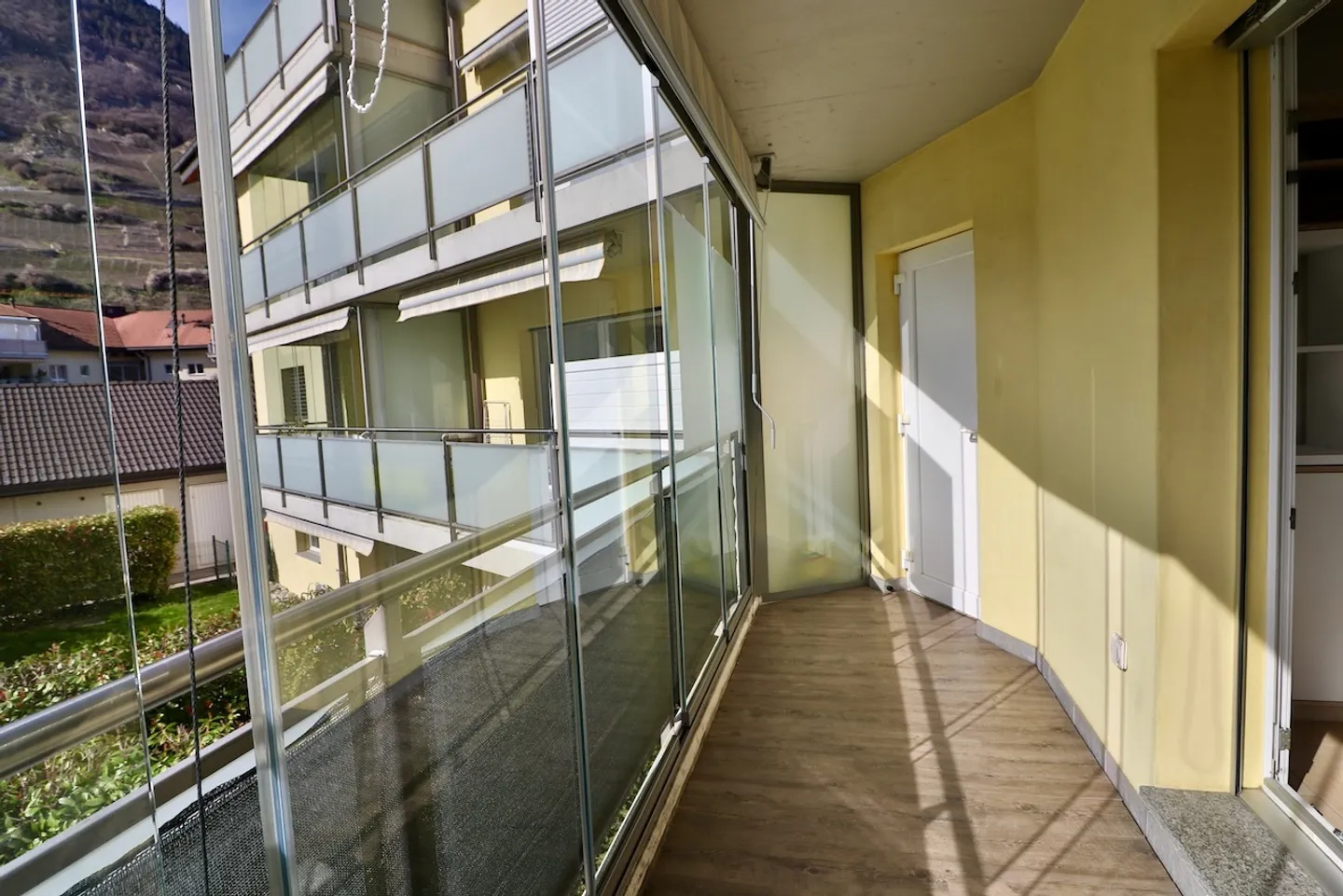 1½ ZIMMER WOHNUNG IN SAILLON (VS), MÖBLIERT - Foto 7 von 8