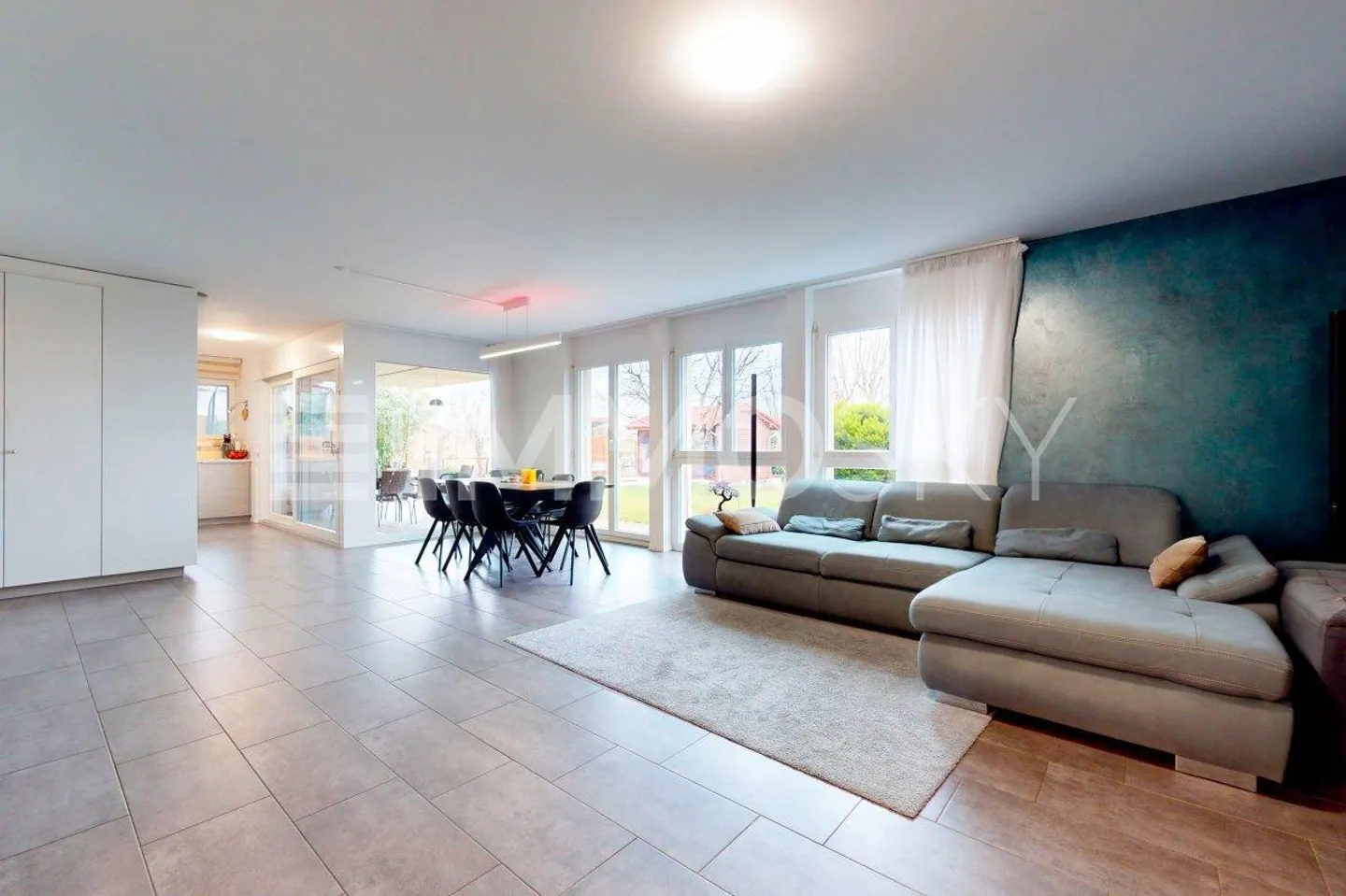 Beautiful and bright 4.5-room garden-level apartment in Bavois - Photo 1 of 5