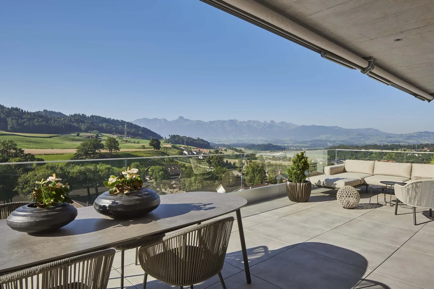 THE VIEW - AIRY TERRACE APARTMENT WITH MOUNTAIN PANORAMA - Photo 1 of 14