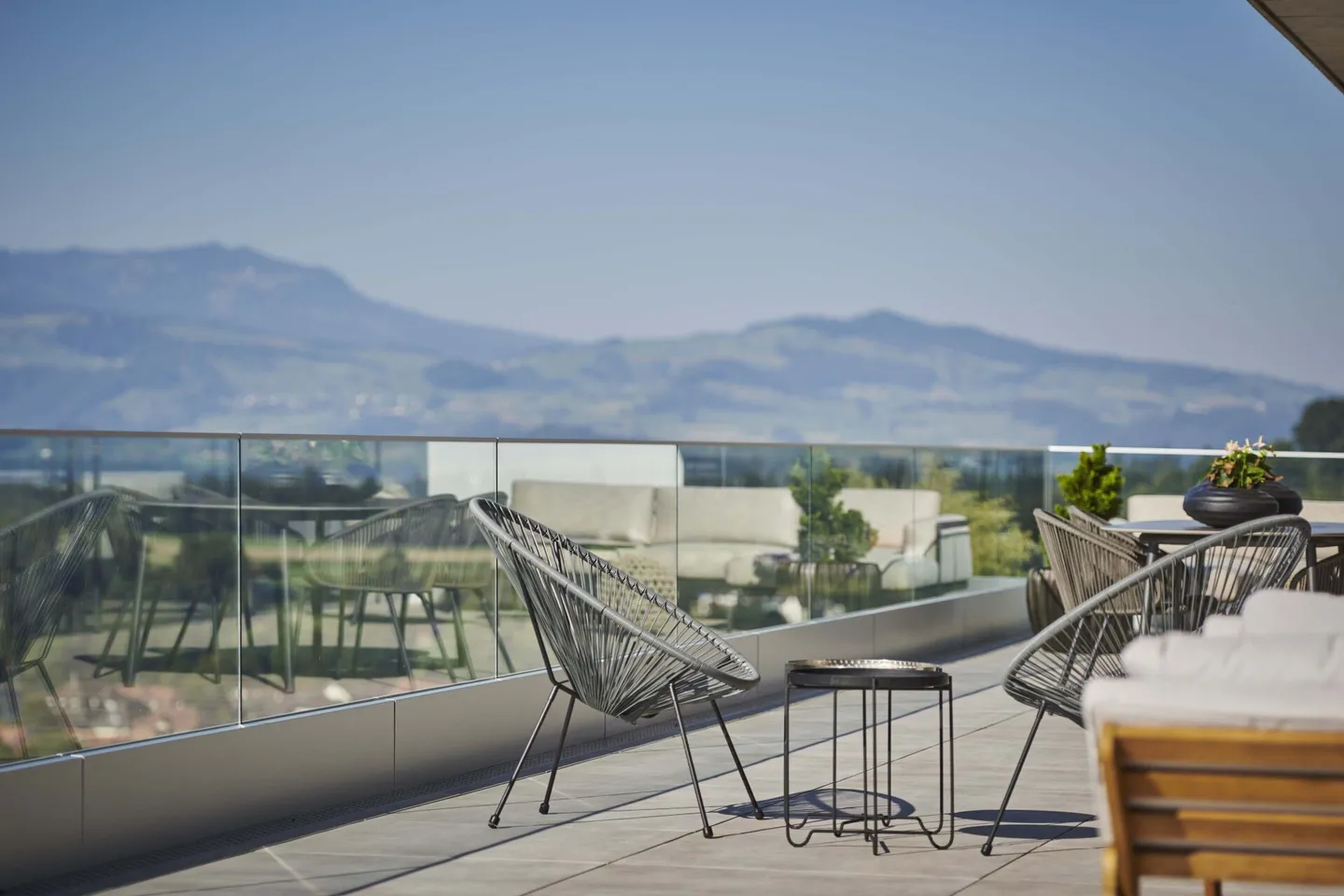 THE VIEW - AIRY TERRACE APARTMENT WITH MOUNTAIN PANORAMA - Photo 10 of 14