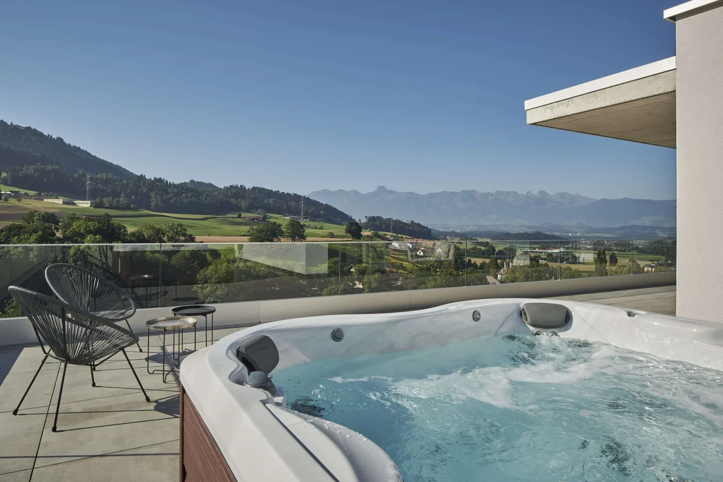 THE VIEW - AIRY TERRACE APARTMENT WITH MOUNTAIN PANORAMA - Photo 2 of 14