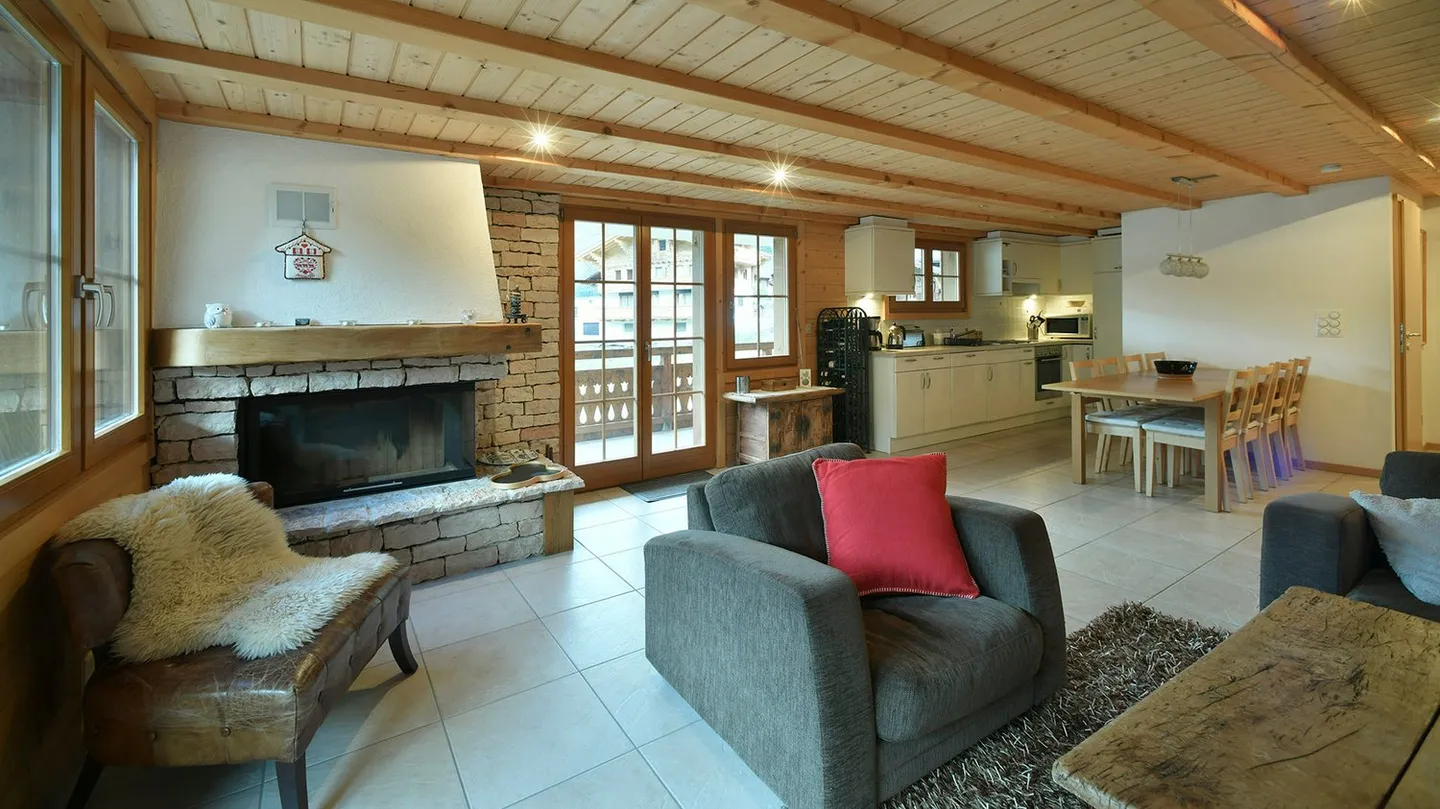 WEEKEND RENTAL - HAMEAU DE LA GARE A07 - LES DIABLERETS - Photo 2 of 14