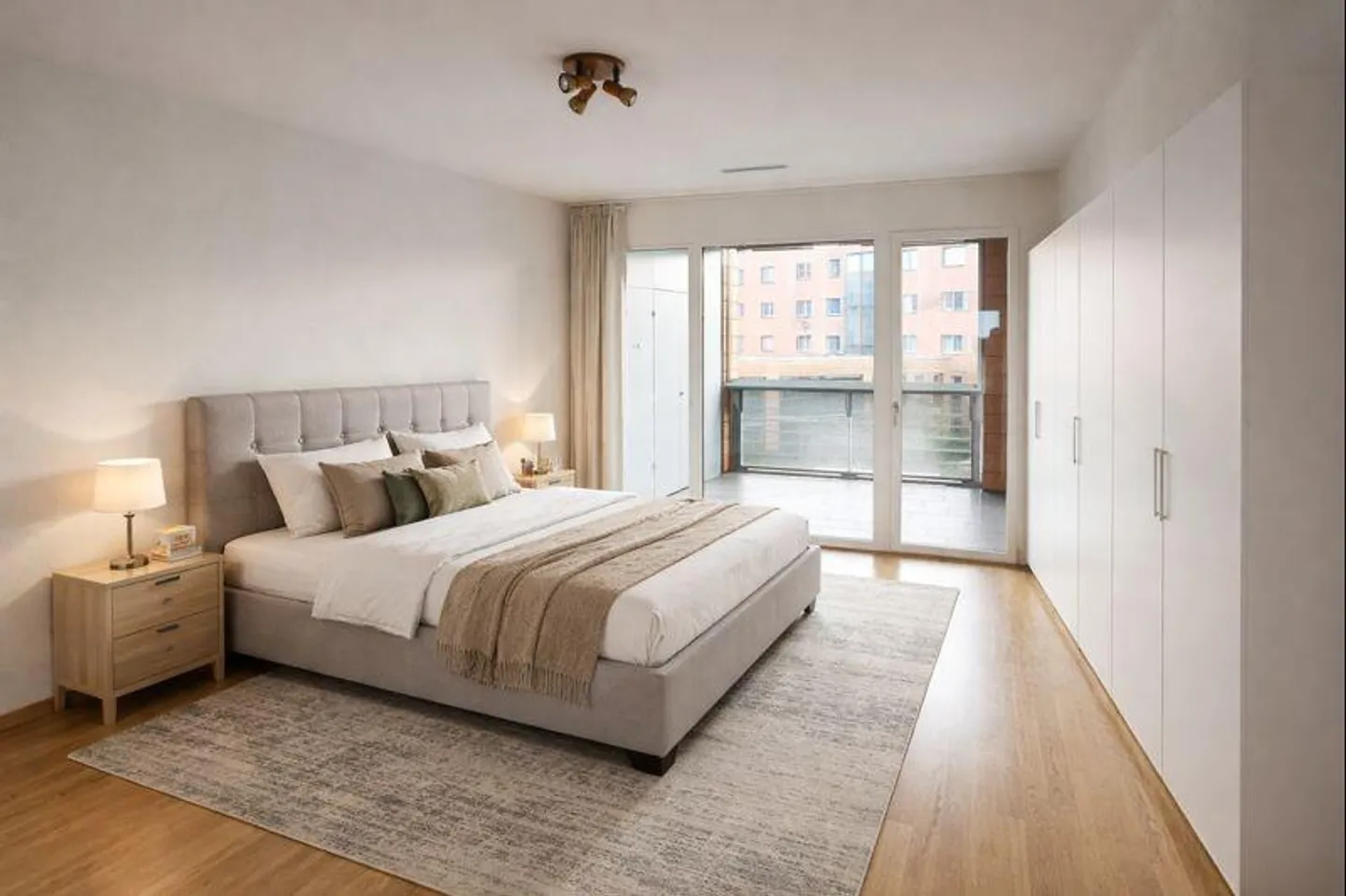 Appartement de 4,5 pièces Bornblick avec balcon et place de parking souterrain - Photo 1 sur 12