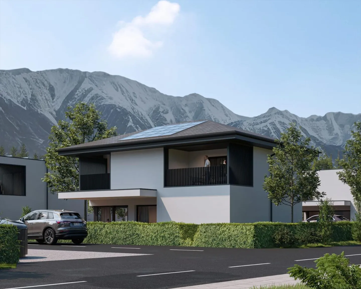 B - Villa individuelle neuve de 5.5 pces, sur plan - Villa B - Photo 11 sur 13