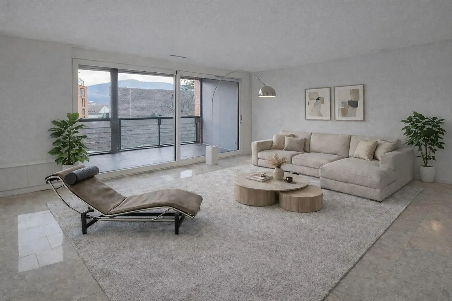 Appartement de 4,5 pièces Bornblick avec balcon et place de parking souterrain - Photo 4 sur 12