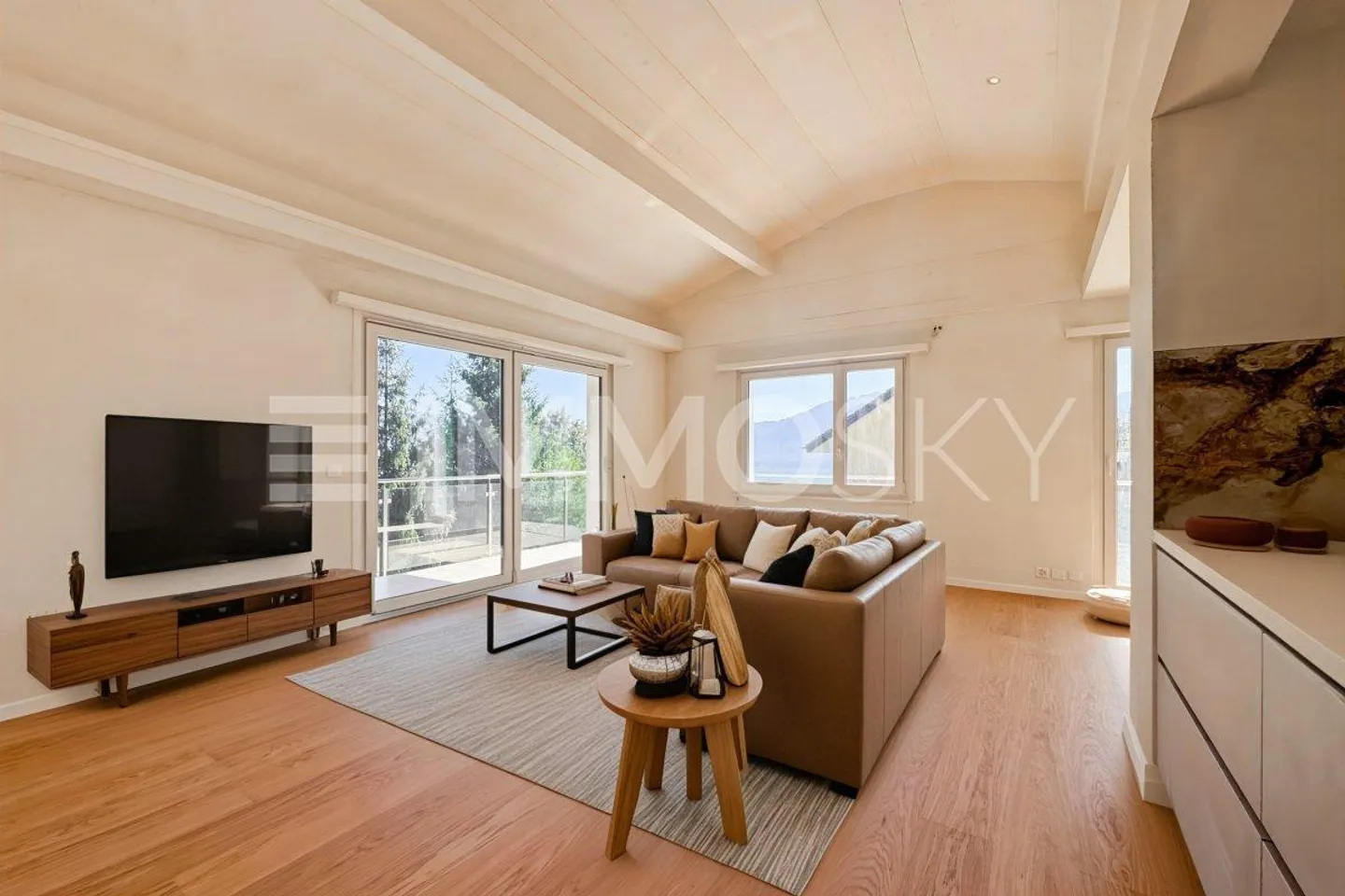 Renoviertes Einfamilienhaus 5,5 Zimmer mit Seeblick 8 Minuten von Vevey entfernt - Foto 5 von 5