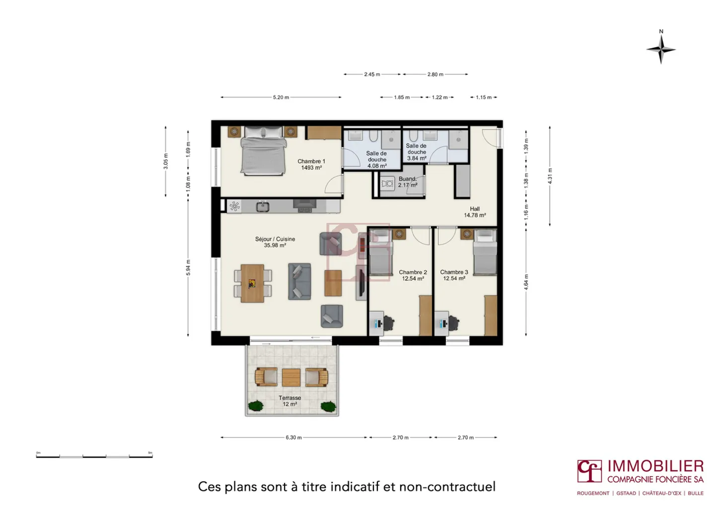 La Residenza Les Coteaux Verts di Siviriez - Foto 13 di 13