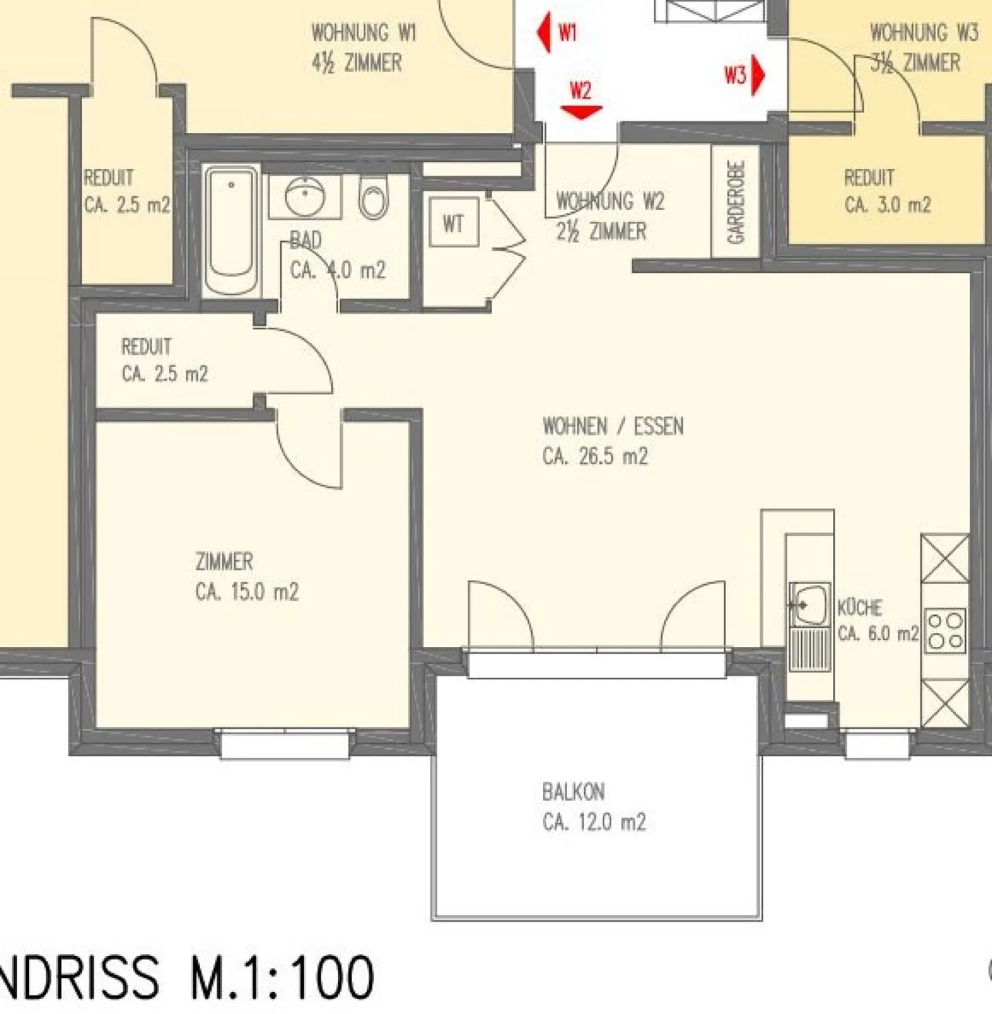 Modern 2.5-room apartment centrally located in Kloten - Photo 8 of 8