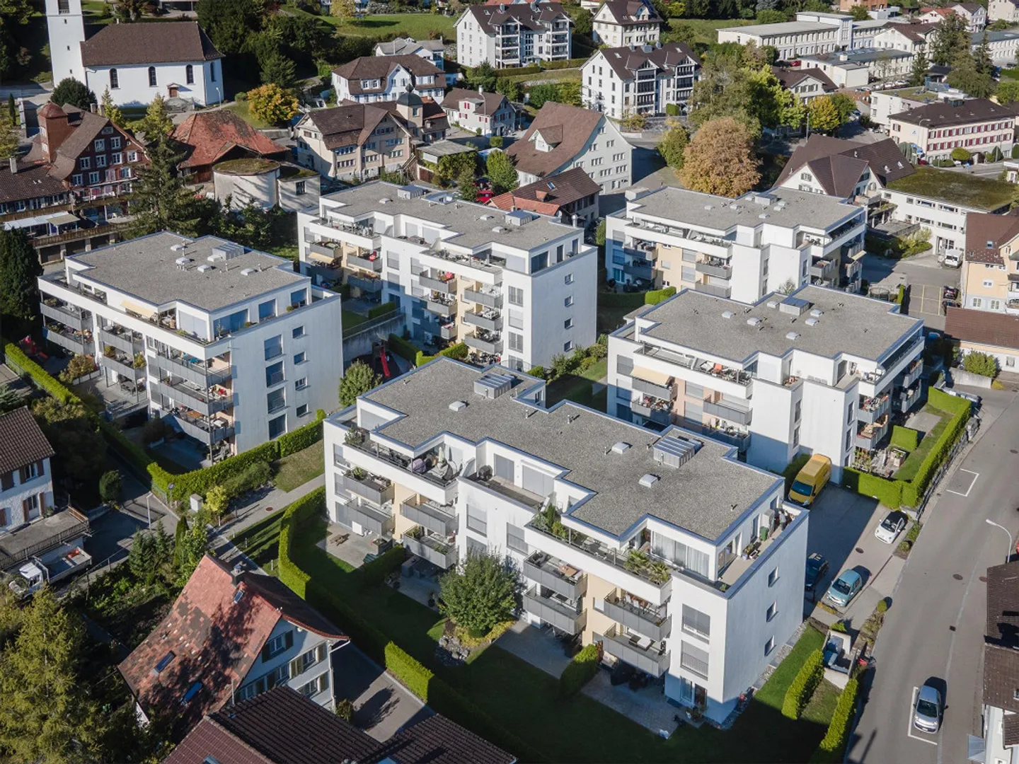 4½ Room Attic Apartment in Schützengartenpark Oberuzwil - Photo 1 of 12