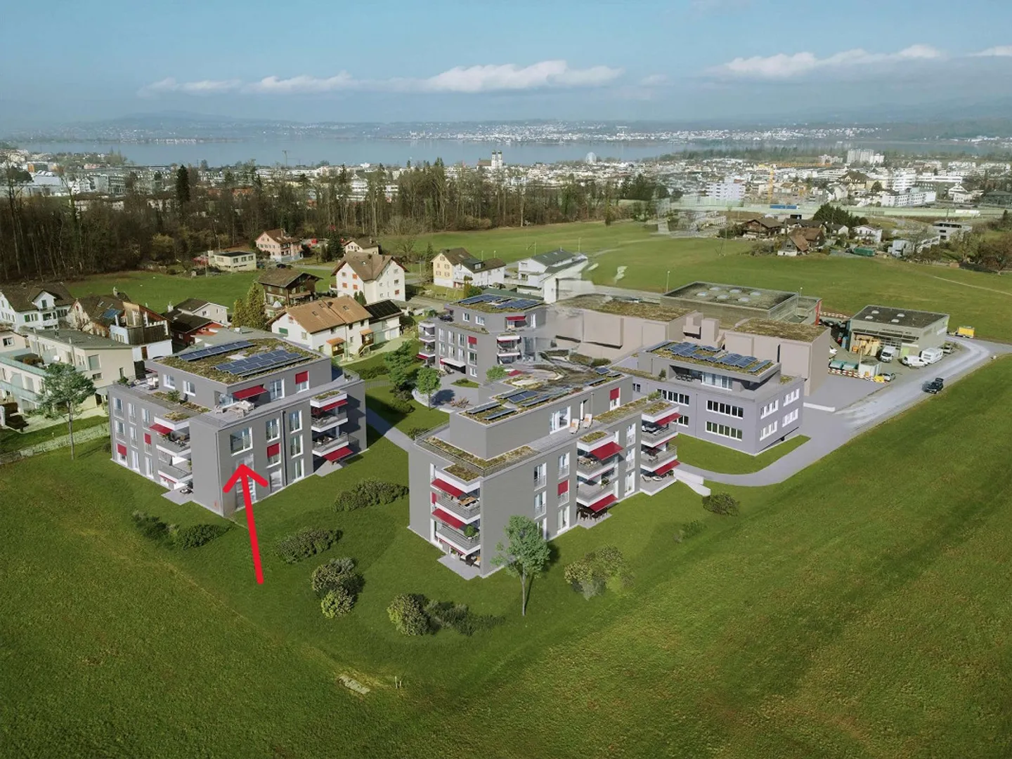 5.5-room apartment in new residential development in a quiet location - Photo 1 of 4