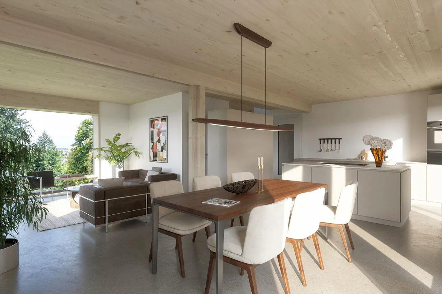 Modern 5.5-room single-family house in wooden construction - Photo 12 of 13