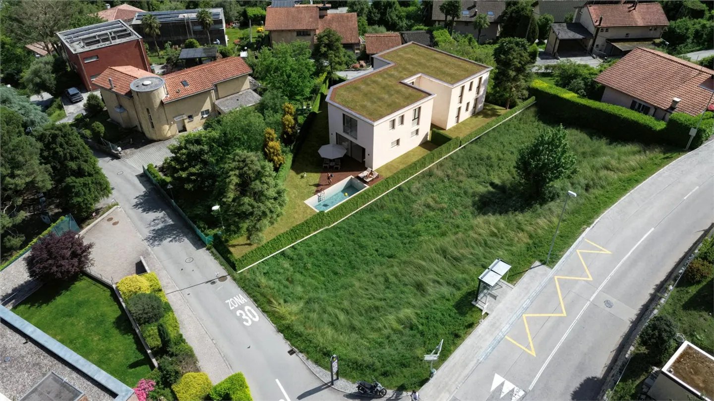 Villa moderne avec piscine à Collina d'Oro - Photo 3 sur 3
