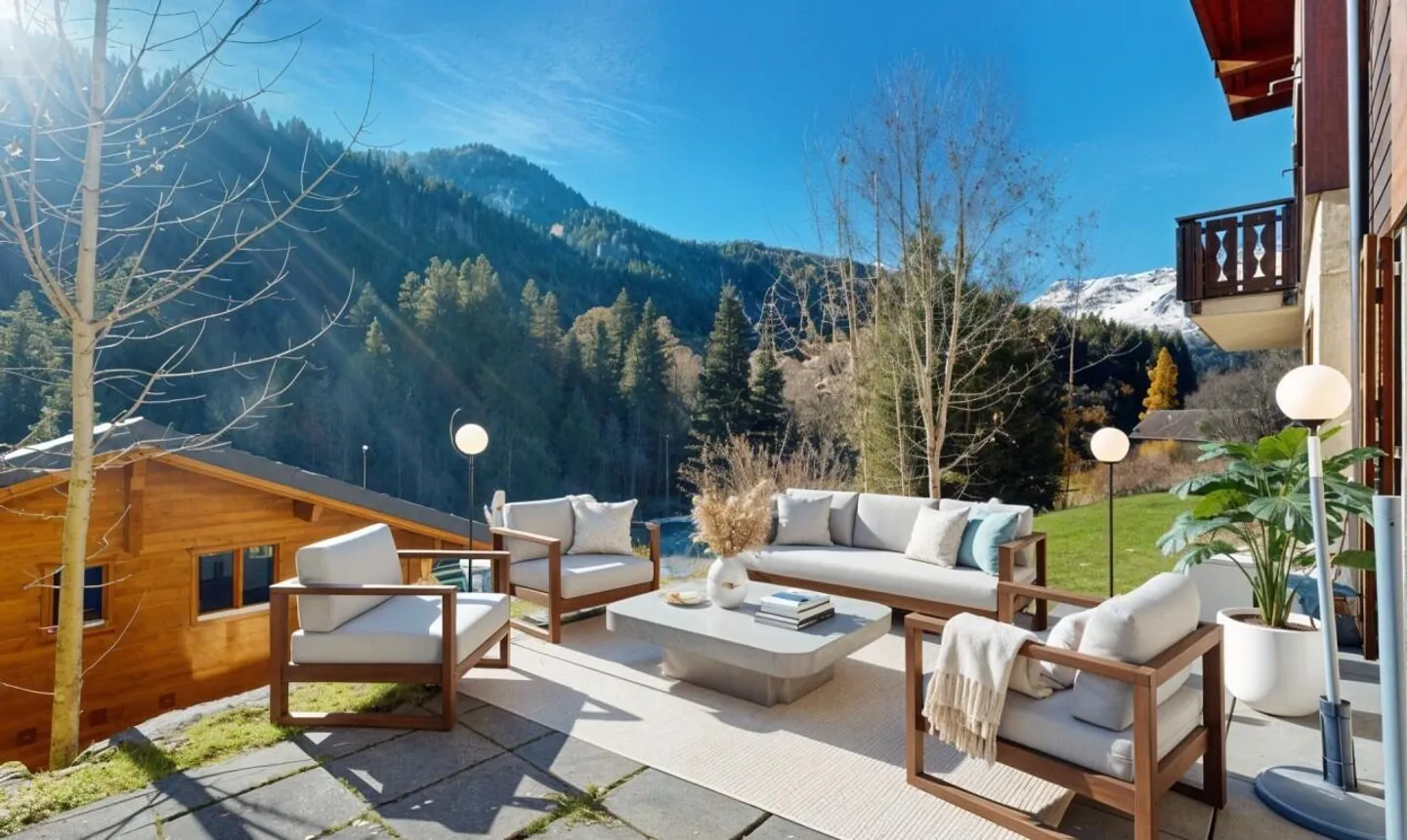 Bright duplex with large terrace in the heart of Morgins - Photo 1 of 11