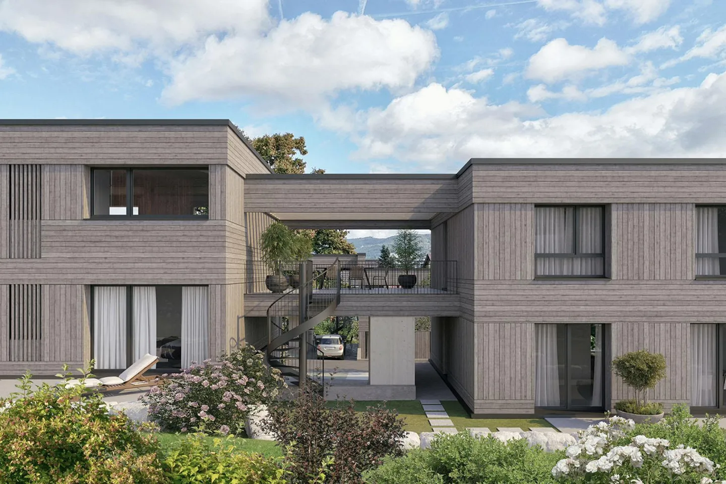 Modern 5.5-room single-family house in wooden construction - Photo 9 of 13