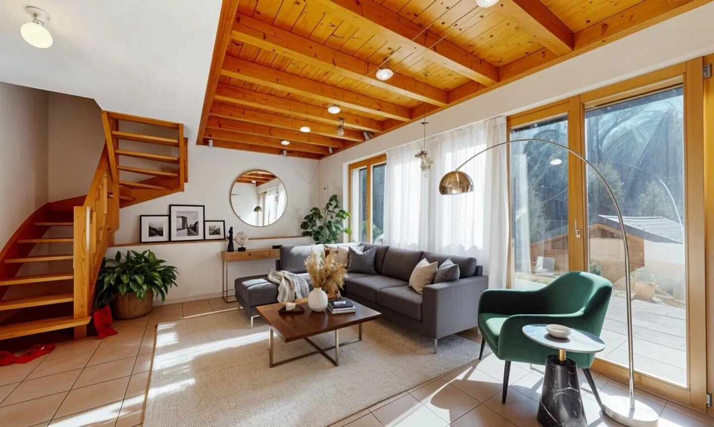 Bright duplex with large terrace in the heart of Morgins - Photo 2 of 11