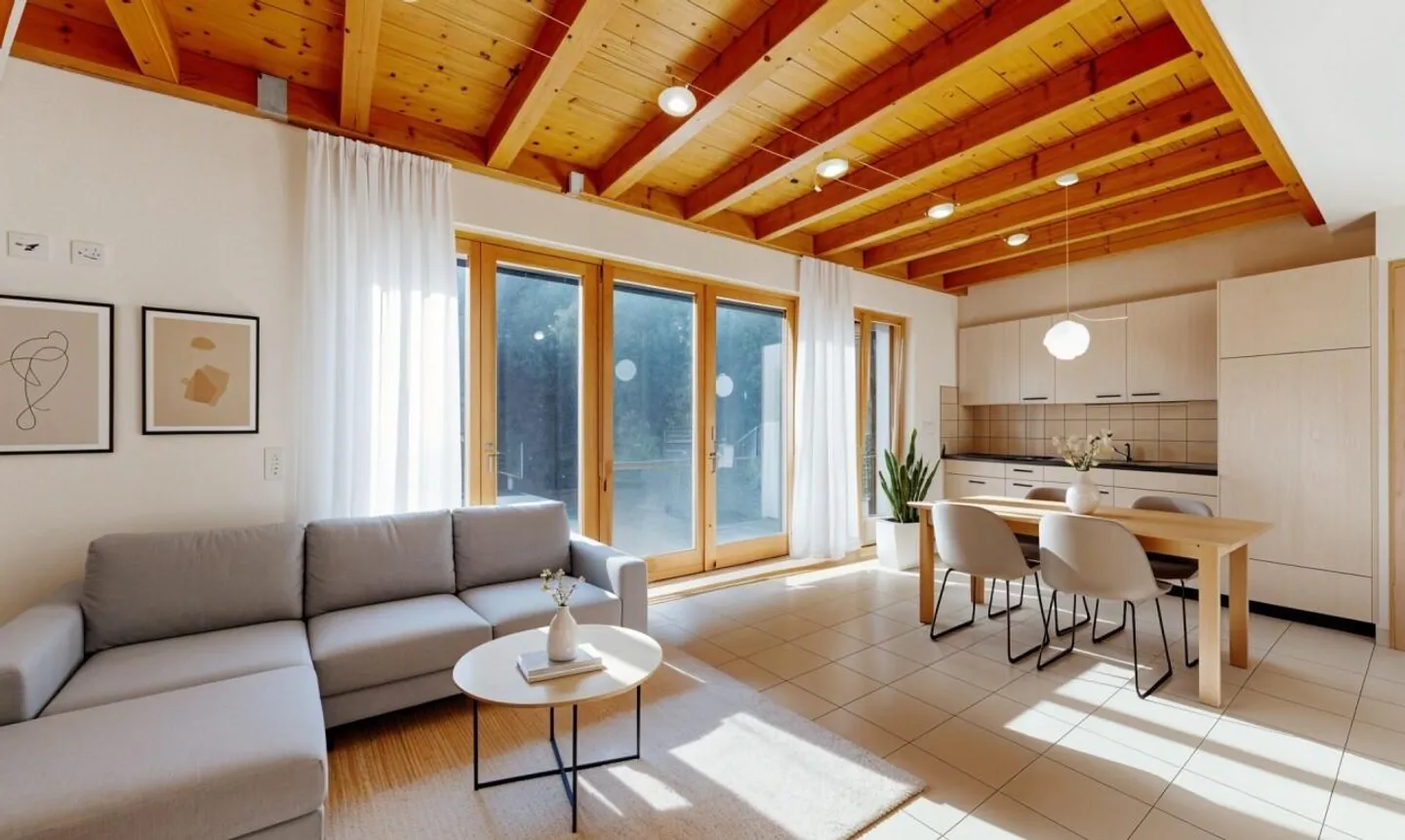 Bright duplex with large terrace in the heart of Morgins - Photo 3 of 11