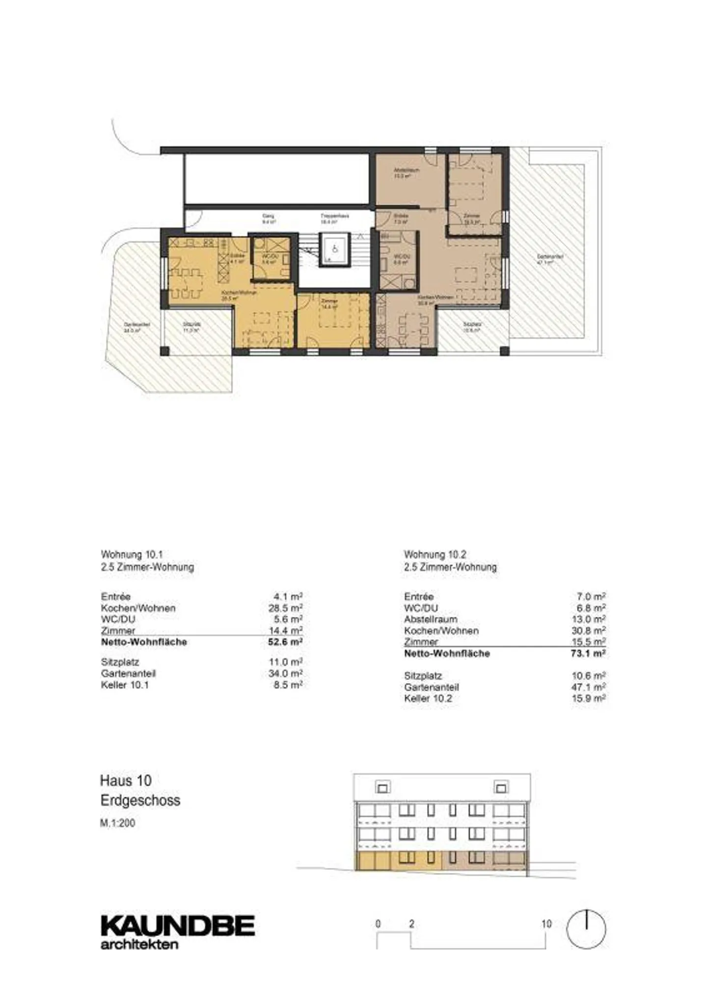 grosszügige 3 Zimmer-Gartenwohnung im Zentrum von Buchs SG - Foto 10 von 10