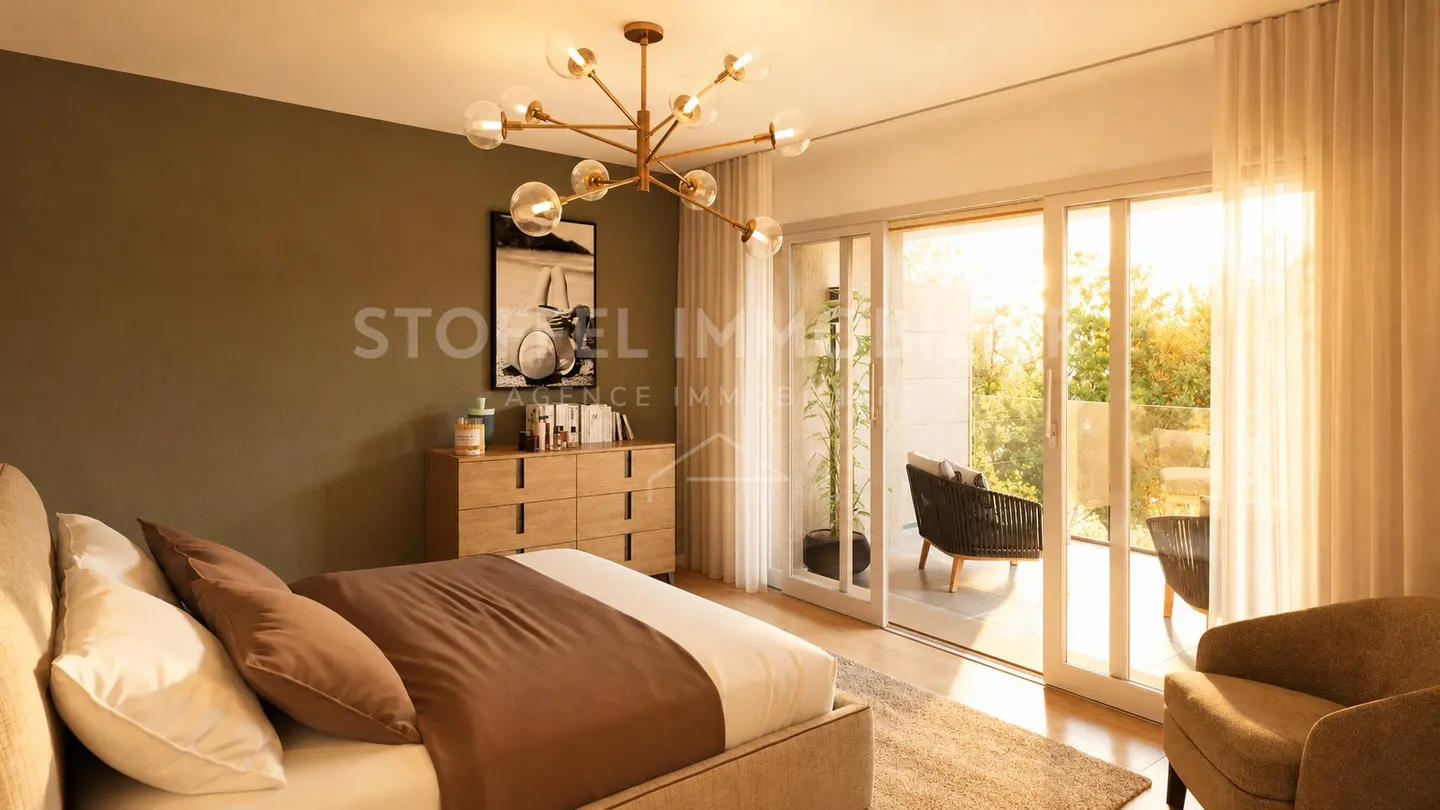 Spacieux appartement de 5 pièces neuf avec deux grands balcons - Foto 6 di 10