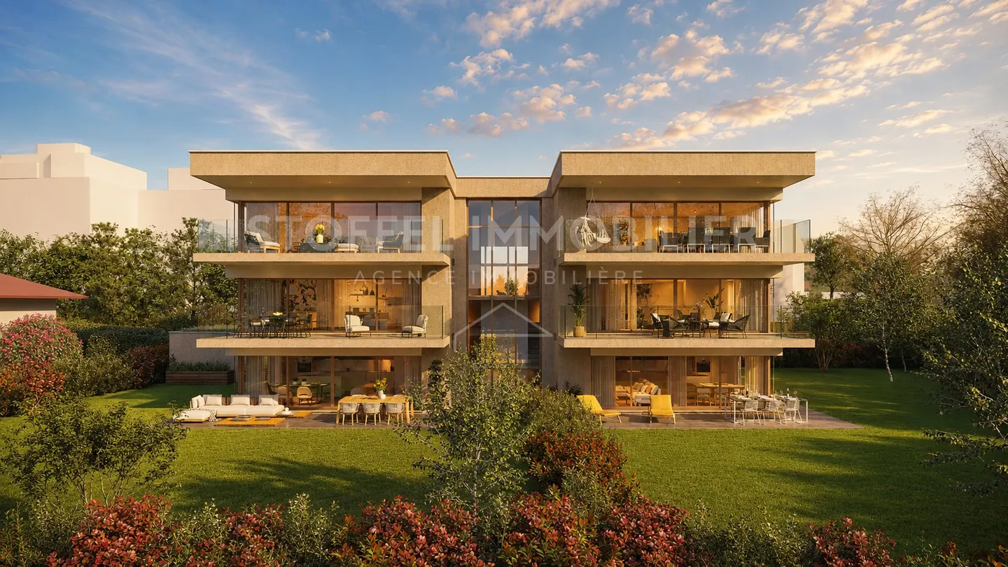 Spacieux appartement de 5 pièces neuf avec deux grands balcons - Foto 9 di 10