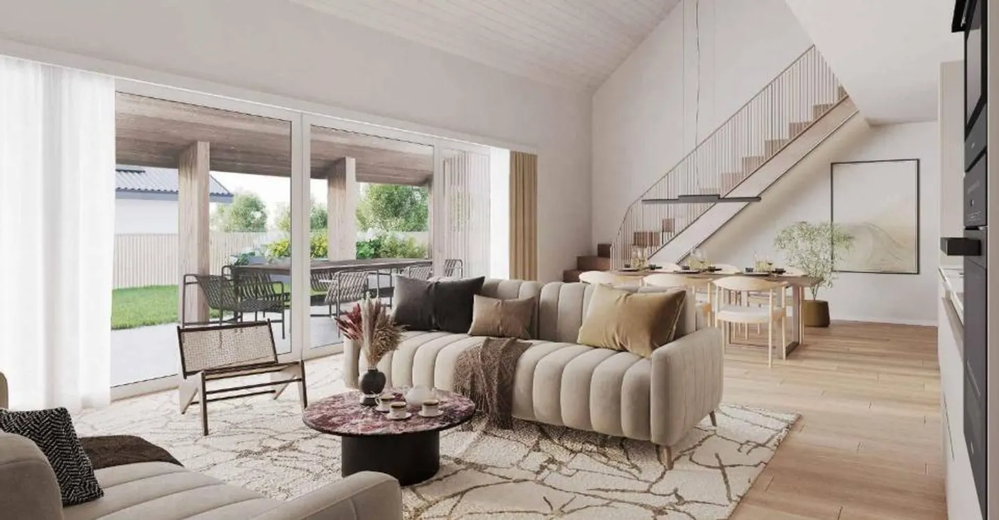 Casa a schiera con terrazza e giardino - Foto 3 di 12