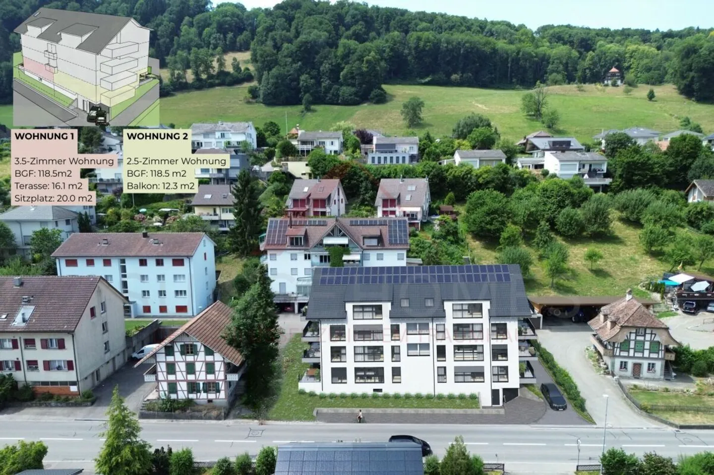 Appartamento 2.5 locali con terrazza «RESIDENCE CENTRO» Nord - Foto 17 di 18