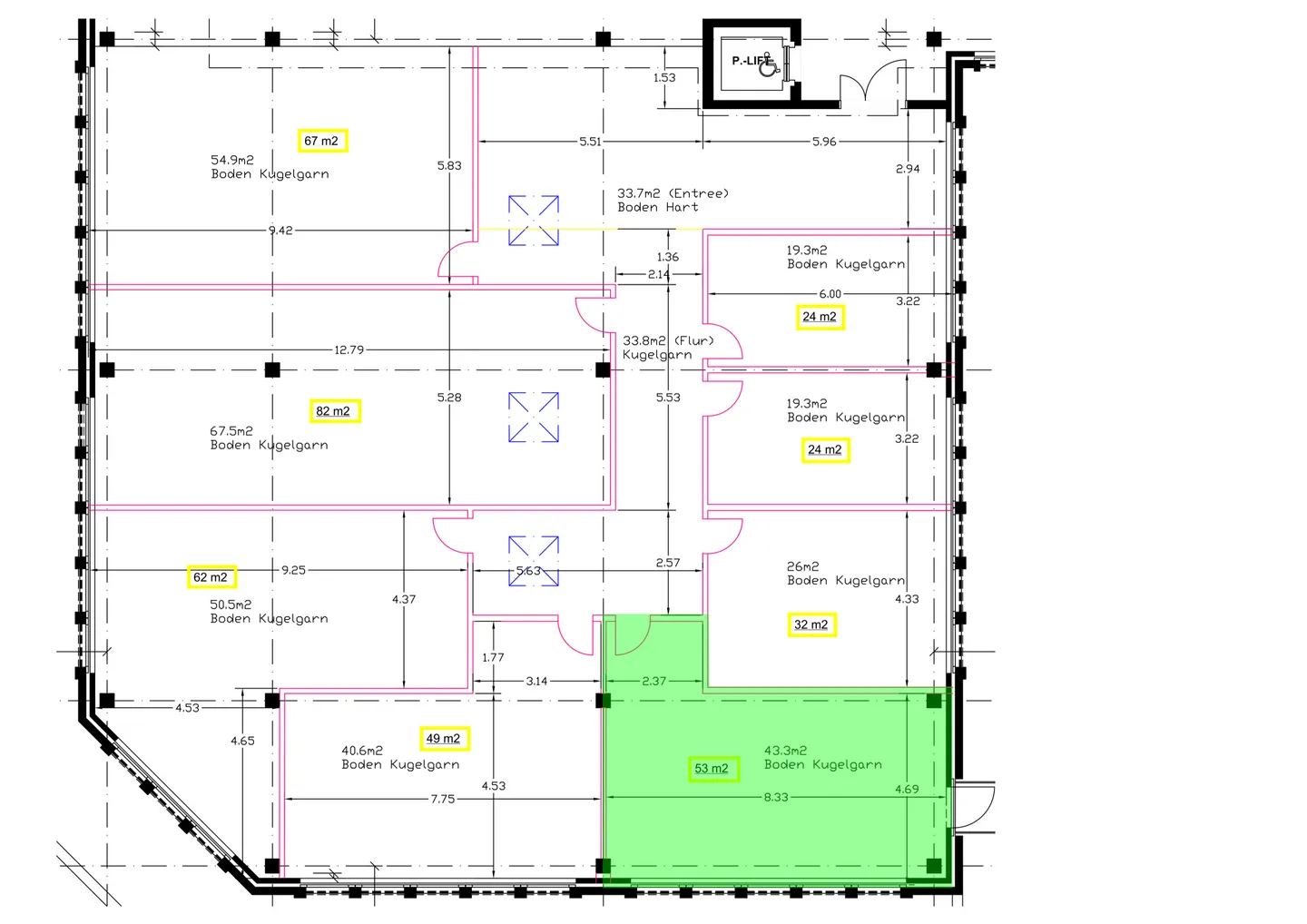 Ufficio moderno di 53 m2 direttamente alla deviazione sud-ovest di Brugg - Foto 4 di 7