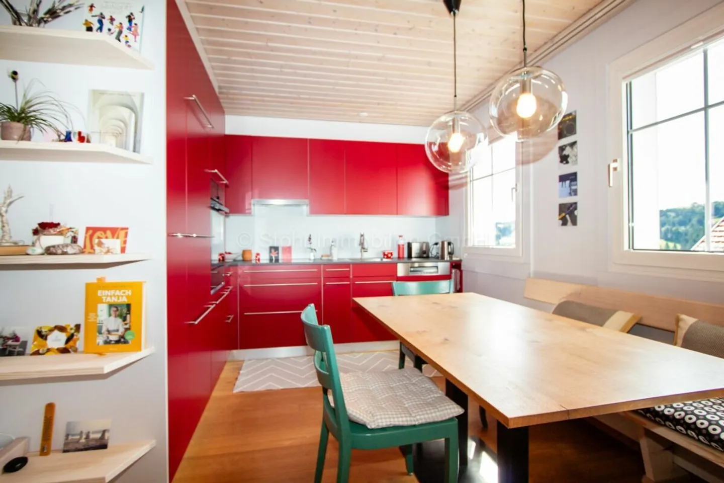 Maison de rangée de 5,5 pièces sur la terrasse ensoleillée d'Appenzell - Photo 5 sur 17