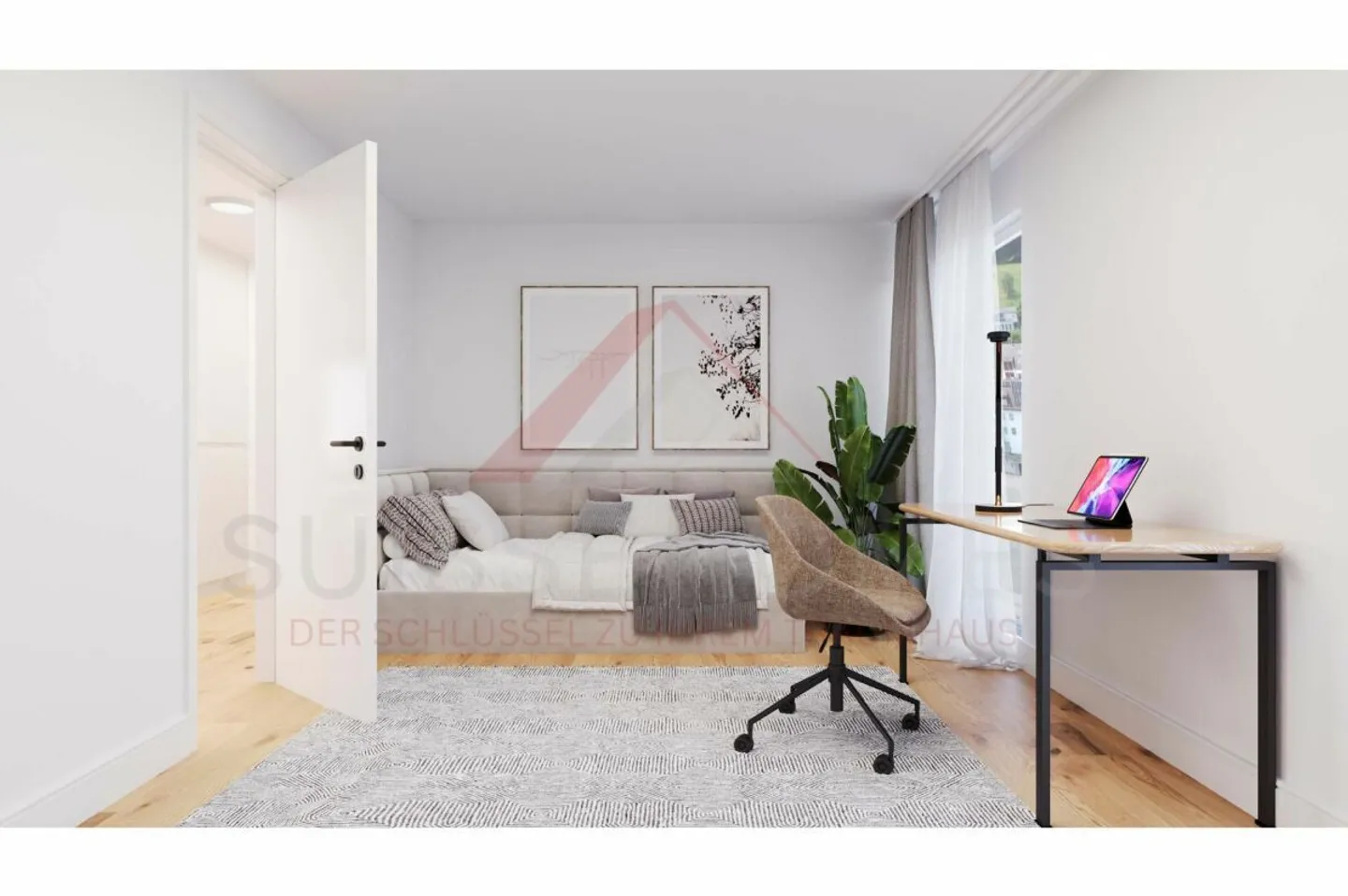 Hochwertiges Wohnen mit Stil & Raum - 5½-Zimmer-Eigentumswohnung «RESIDENCE CENTRO» (2. OG) Nord - Photo 8 sur 17