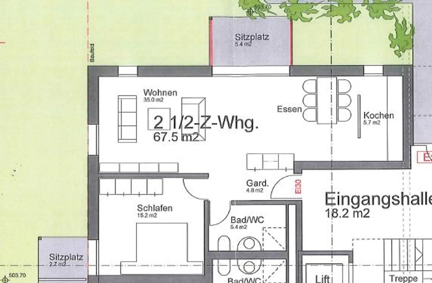 zentral gelegene 2.5-Zimmer-Wohnung in der Bündner Herrschaft - Foto 9 von 9