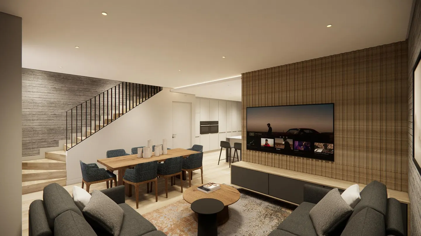 Esclusiva nuova casa a schiera angolare con 4,5 stanze, smart home e giardino privato - Foto 7 di 13