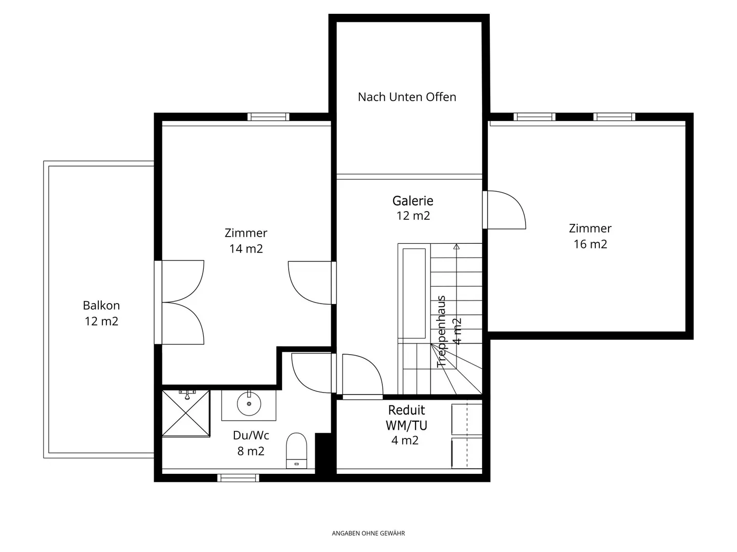 Stilvolles Duplex mit Weitsicht - Foto 8 von 8