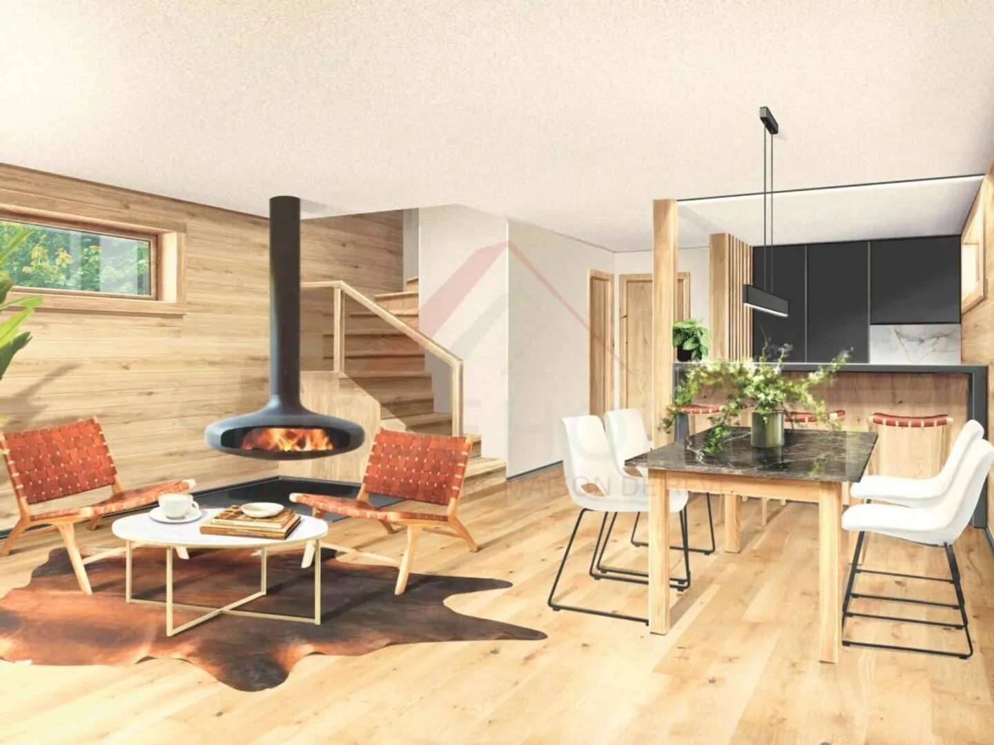 Between Sky and Mountains - Exceptional Chalet in Hauts de Savièse, Valais - Photo 4 of 8