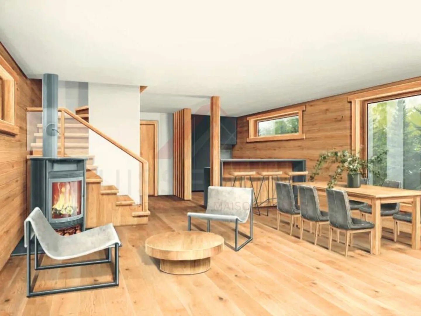 Between Sky and Mountains - Exceptional Chalet in Hauts de Savièse, Valais - Photo 2 of 8