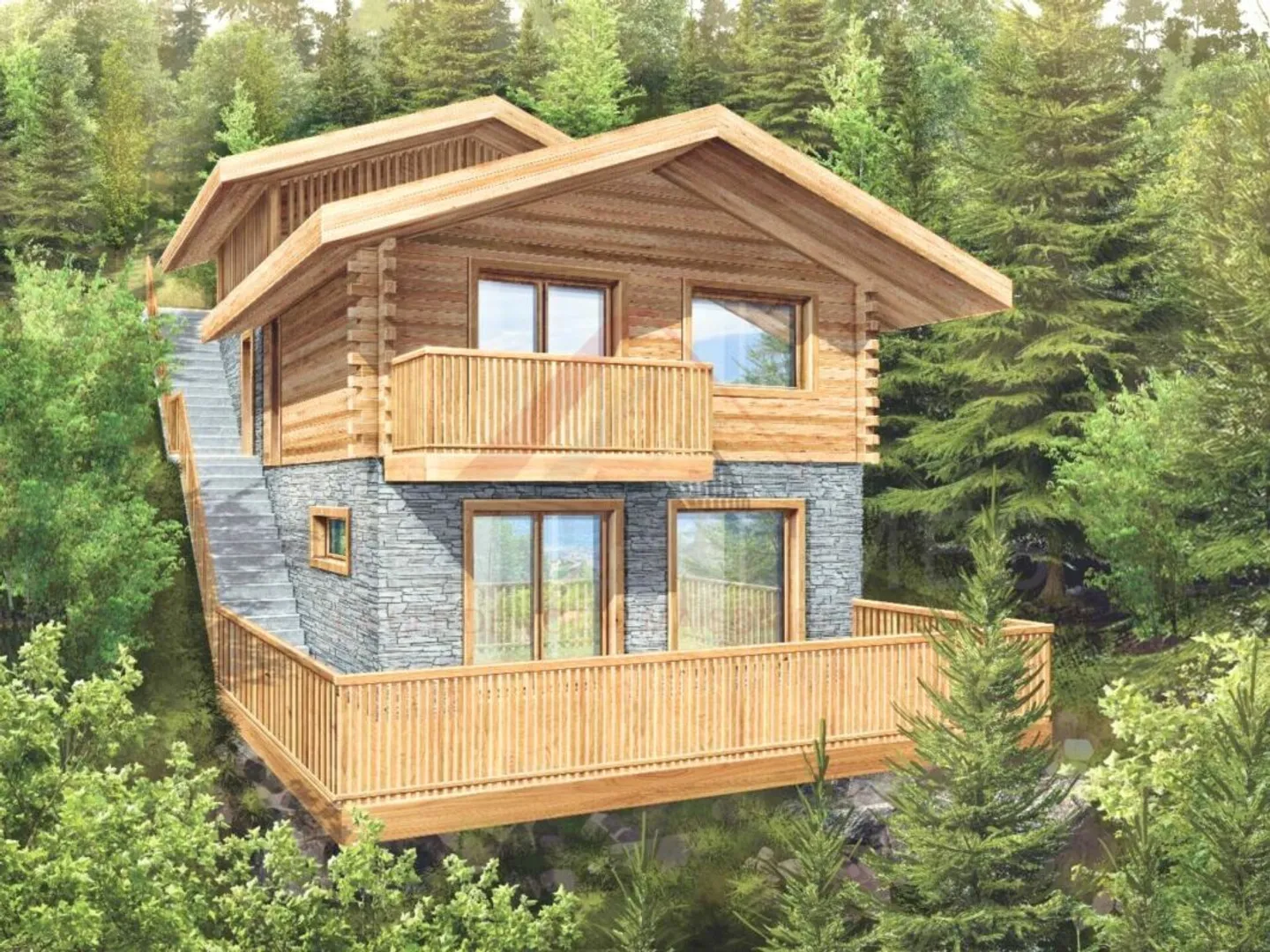 Between Sky and Mountains - Exceptional Chalet in Hauts de Savièse, Valais - Photo 8 of 8