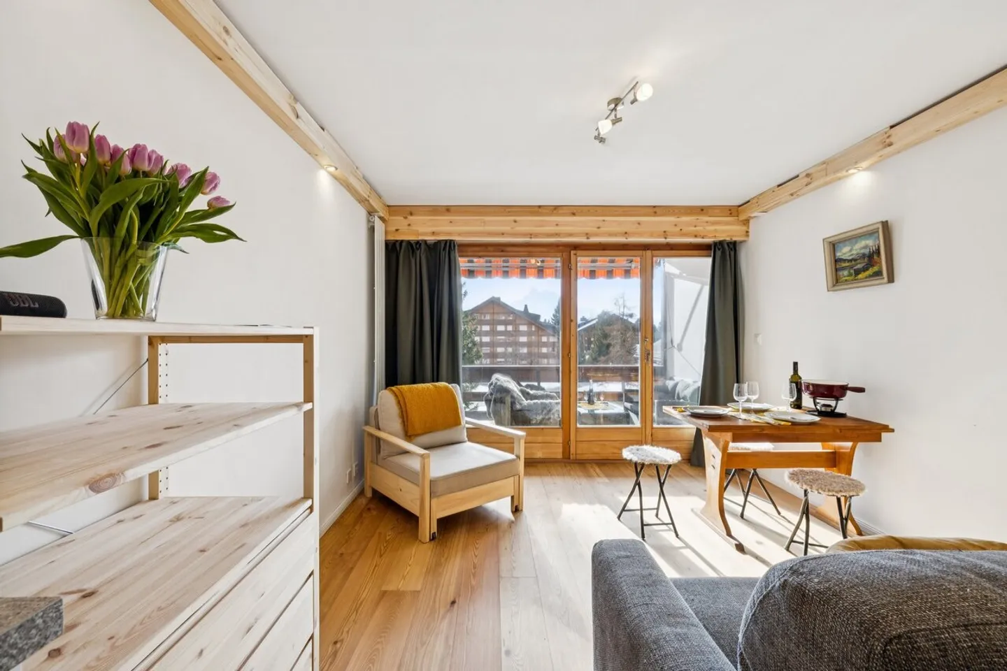 Charmantes Studio in Villars - Foto 1 von 13