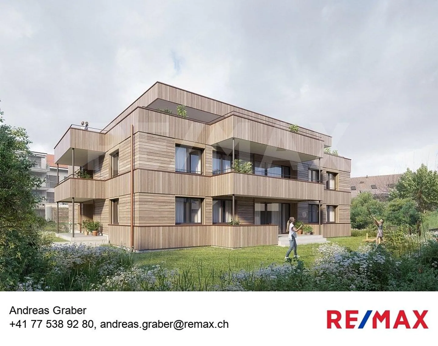 Un altro appartamento giardino 3½ al piano terra in un esclusivo nuovo edificio multifamiliare. Sostenibile-Moderno-Confortevole - Foto 1 di 13