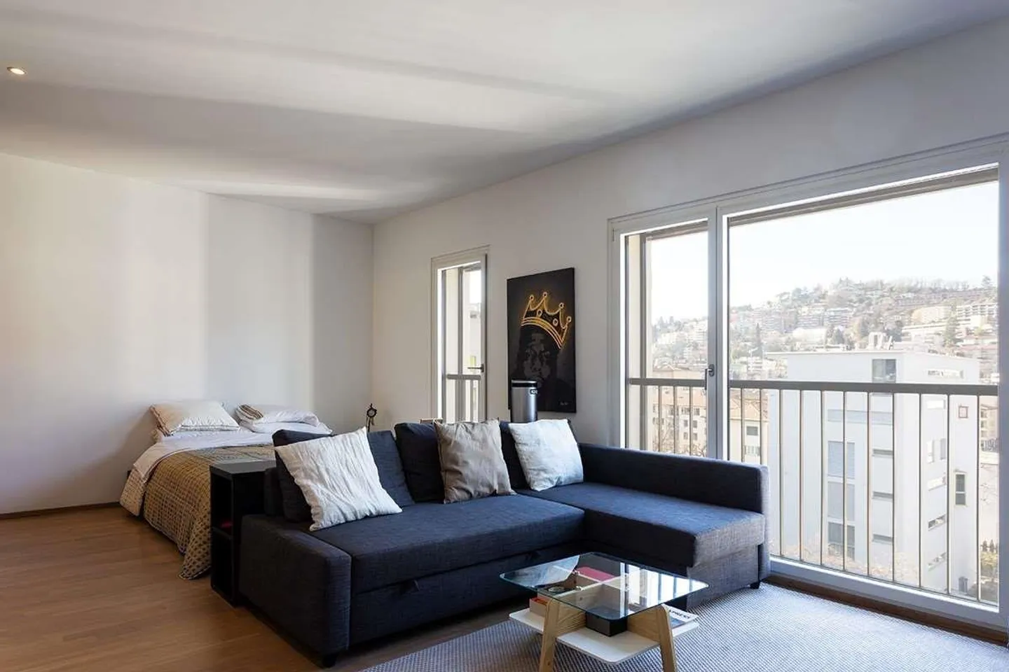 Rif. 2646 Lugano ampio monolocale arredato - Foto 6 di 8