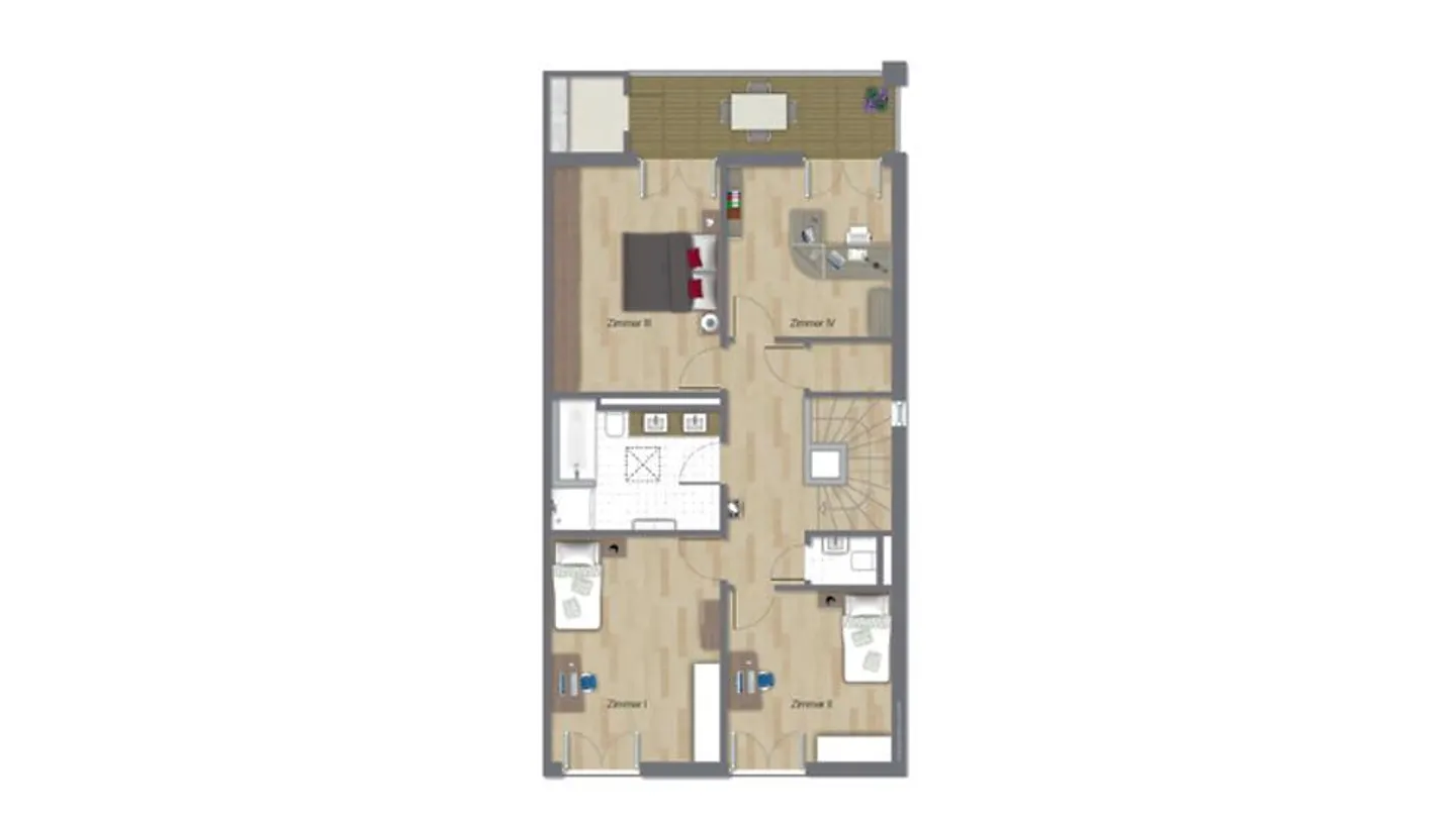 CASA 5½ STANZE A ZOLLIKOFEN (BE), ARREDATA, TEMPORANEA - Foto 10 di 10